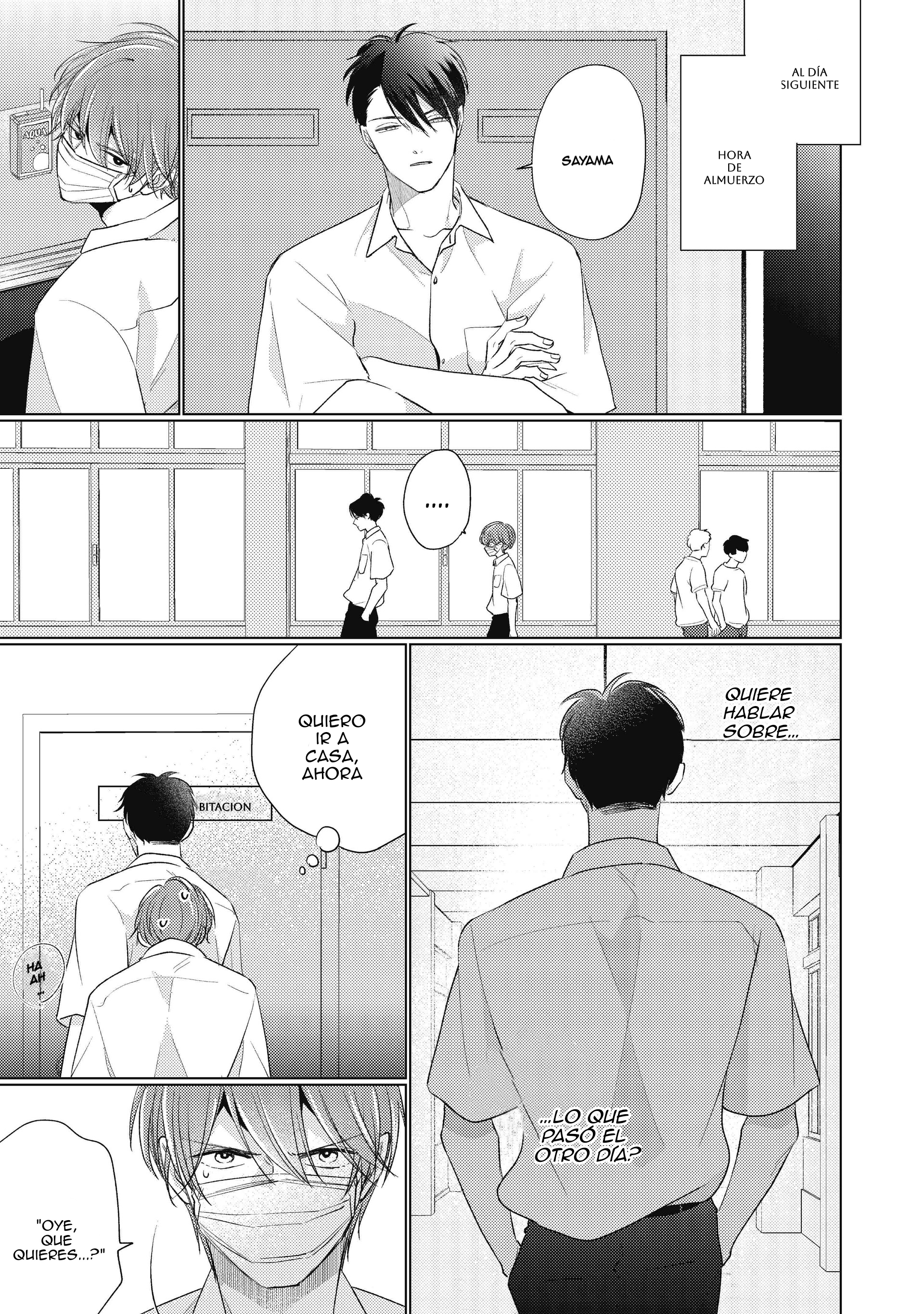 Mask danshi wa Koishitakunai no ni - Capítulo 10.2 - Página 6 - LectorTMOo