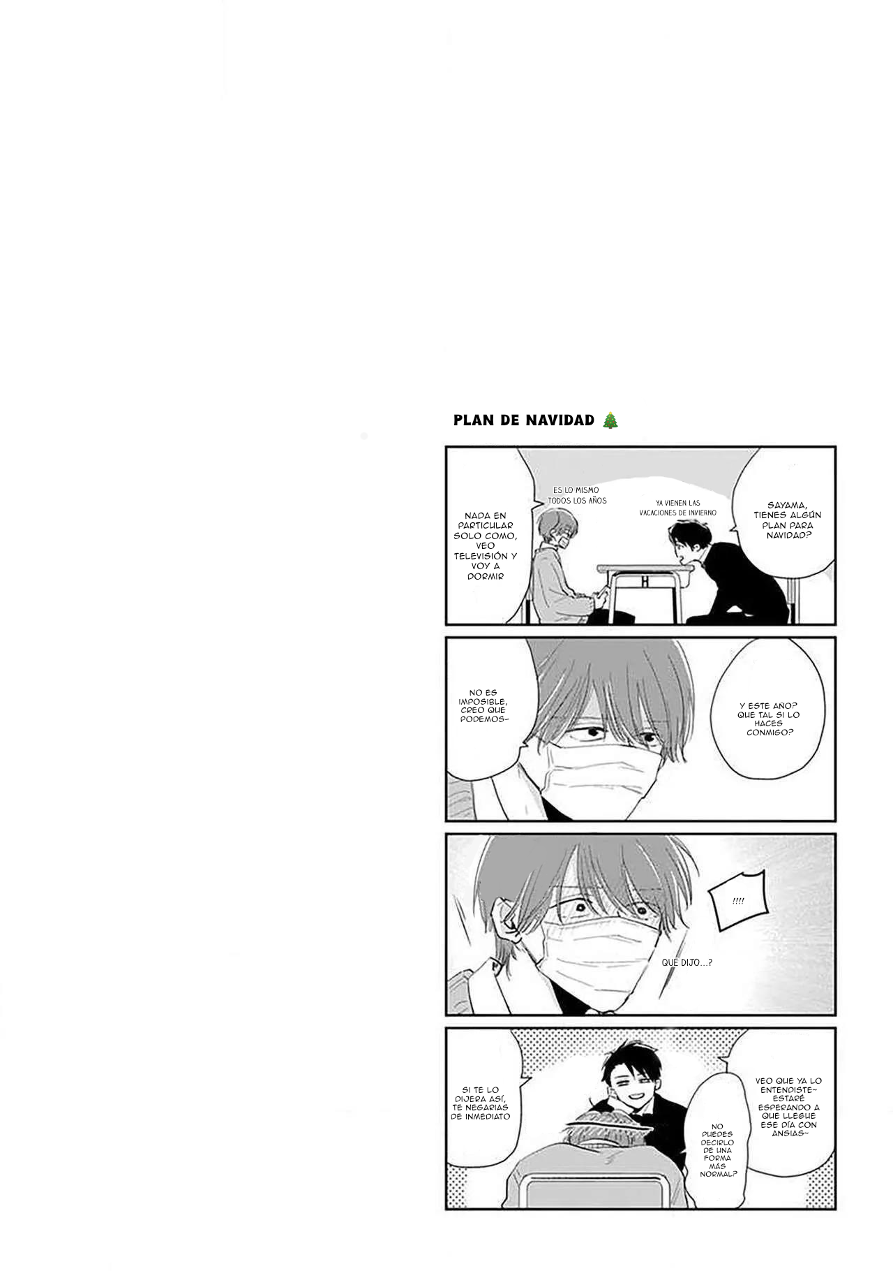 Mask danshi wa Koishitakunai no ni - Capítulo 13.5 - Página 14 - LectorTMOo