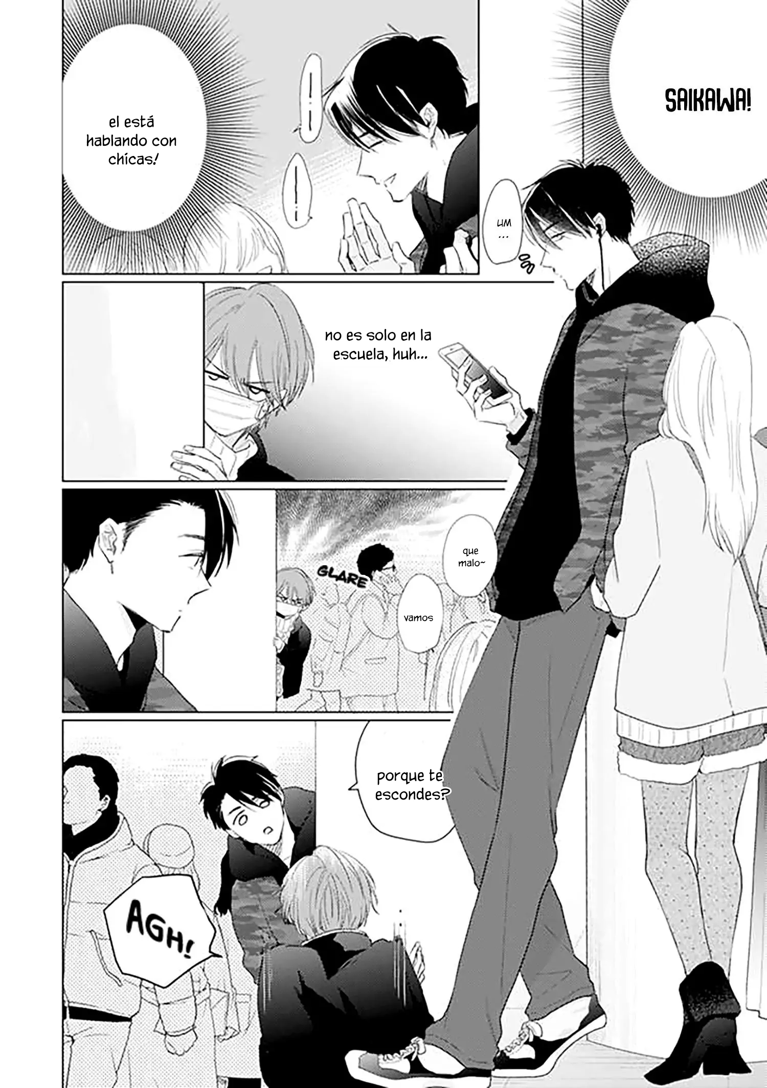 Mask danshi wa Koishitakunai no ni - Capítulo 14 - Página 10 - LectorTMOo