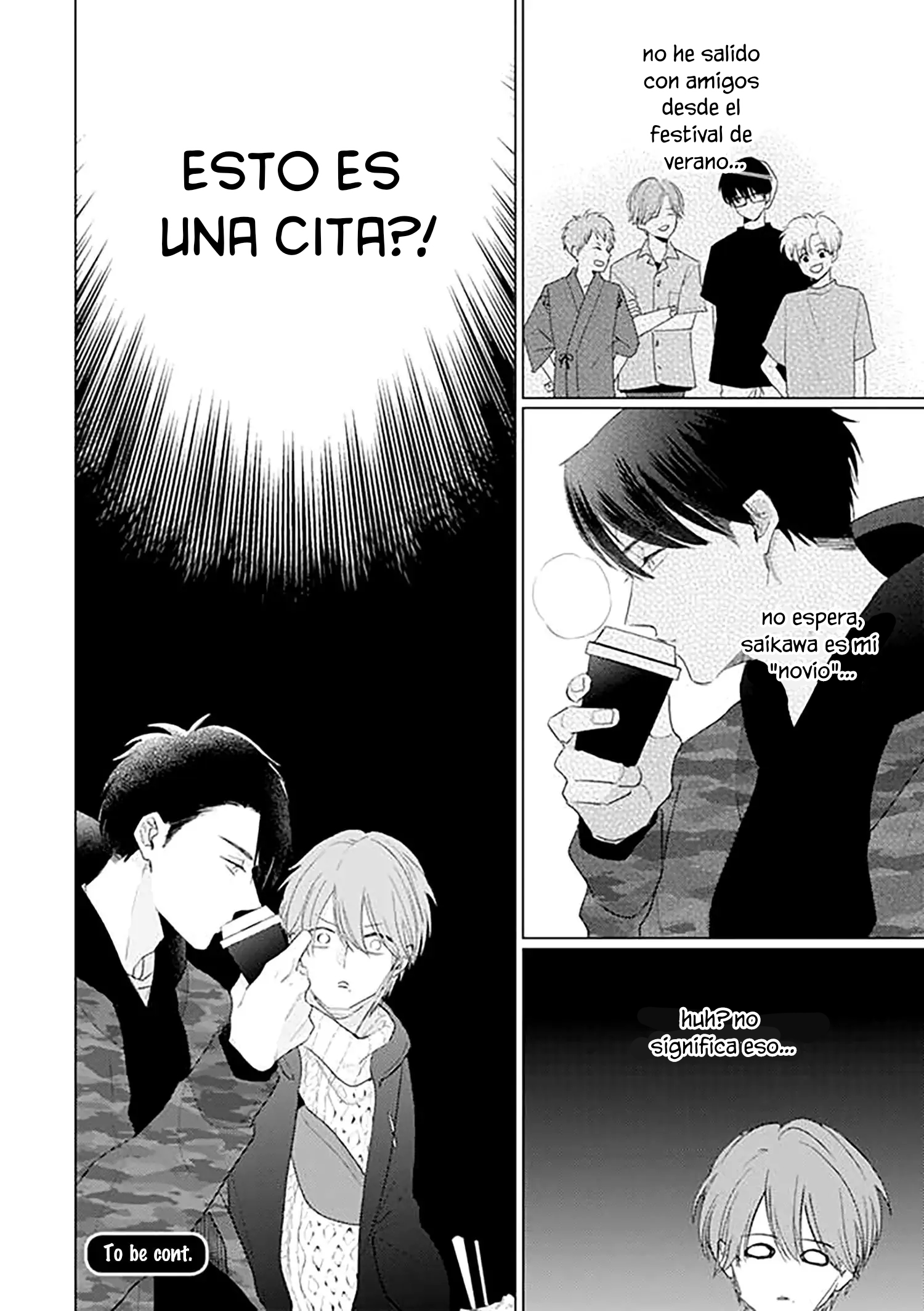 Mask danshi wa Koishitakunai no ni - Capítulo 14 - Página 18 - LectorTMOo