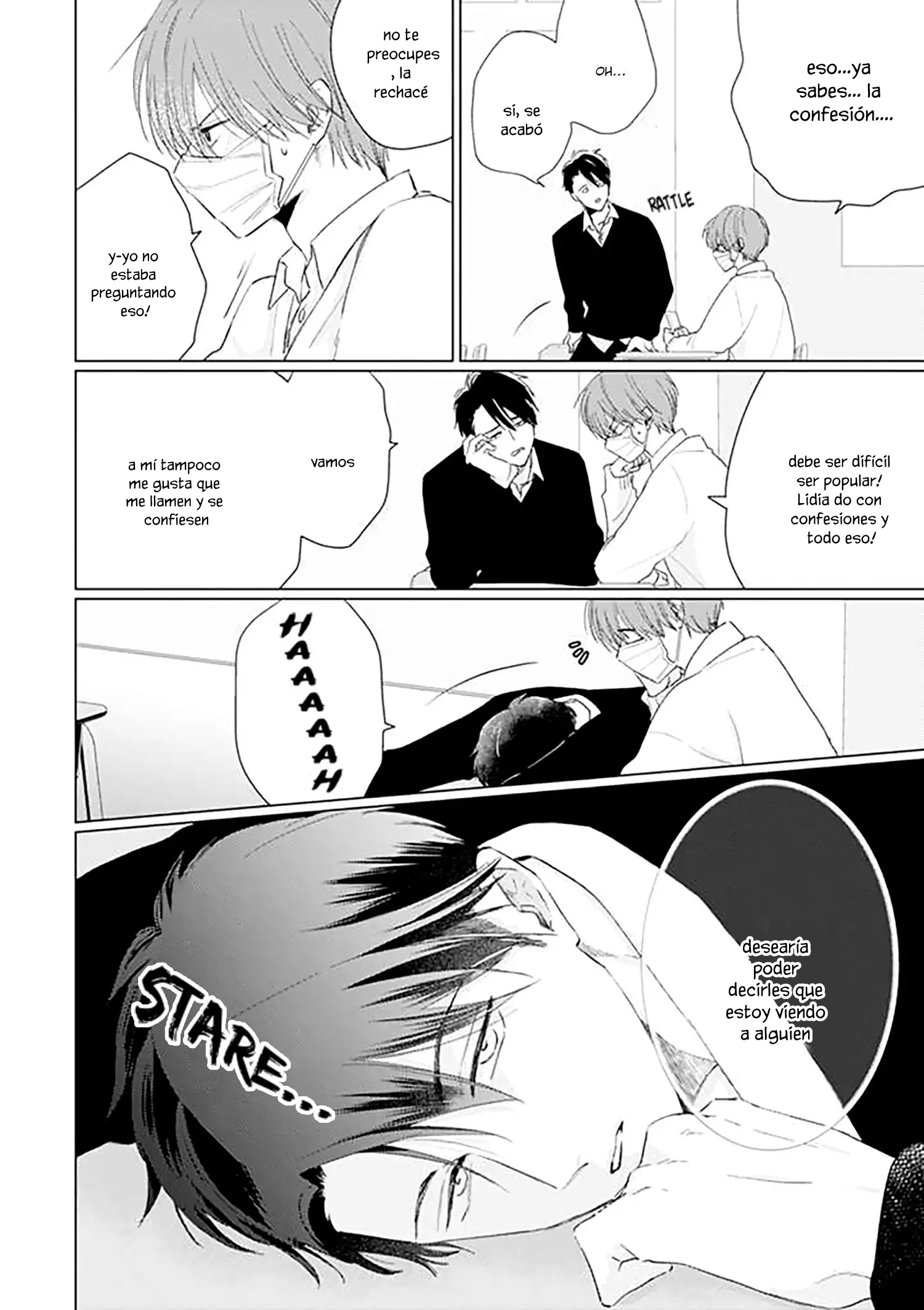 Mask danshi wa Koishitakunai no ni - Capítulo 14 - Página 4 - LectorTMOo