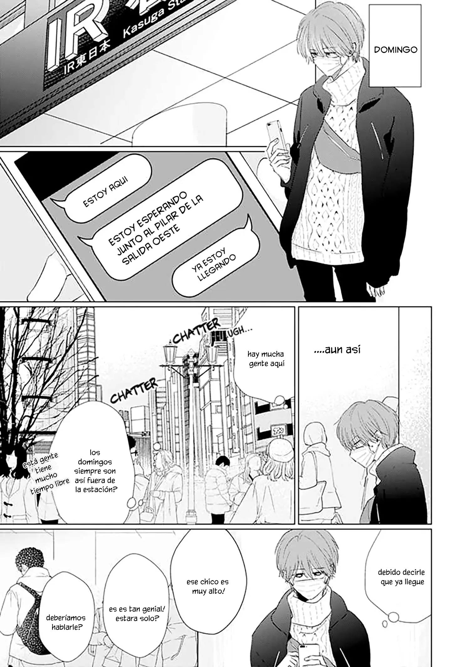 Mask danshi wa Koishitakunai no ni - Capítulo 14 - Página 9 - LectorTMOo