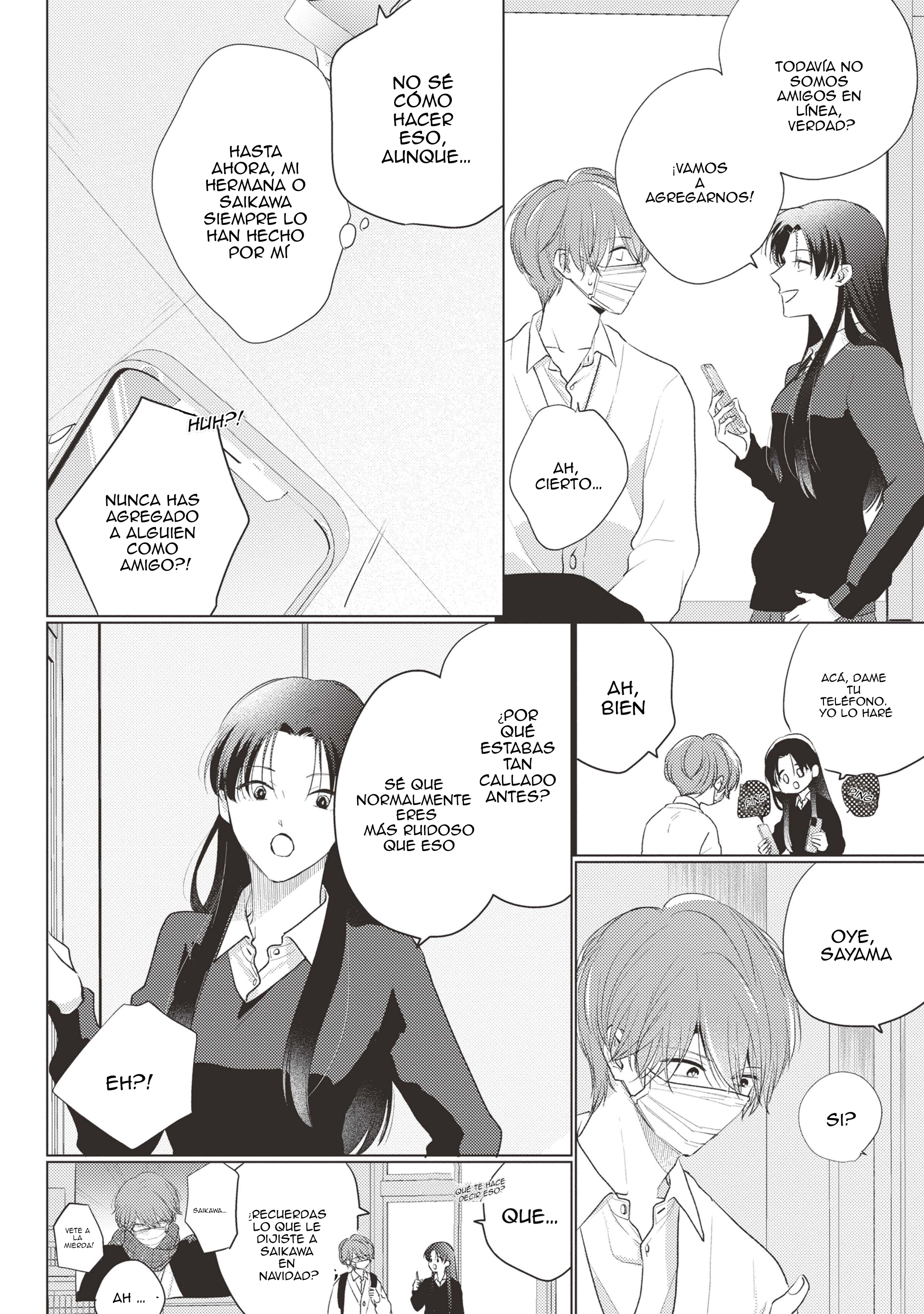 Mask danshi wa Koishitakunai no ni - Capítulo 2 - Página 12 - LectorTMOo