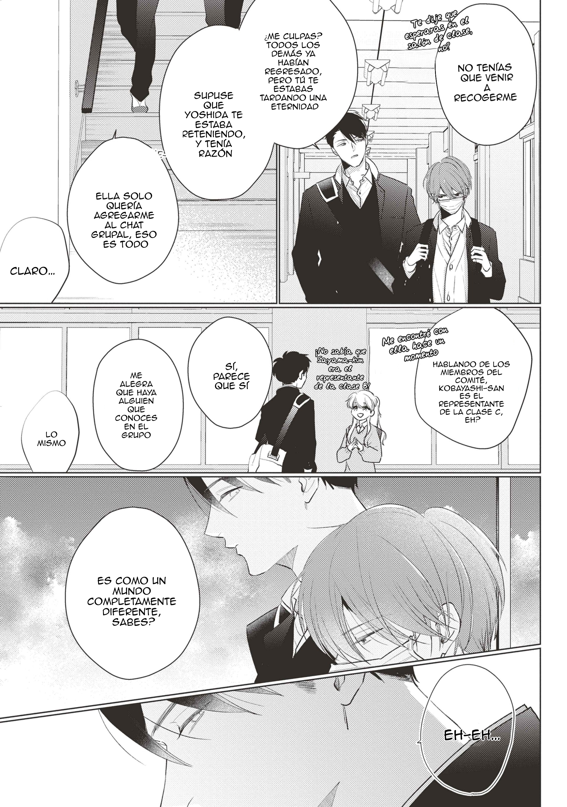 Mask danshi wa Koishitakunai no ni - Capítulo 2 - Página 15 - LectorTMOo