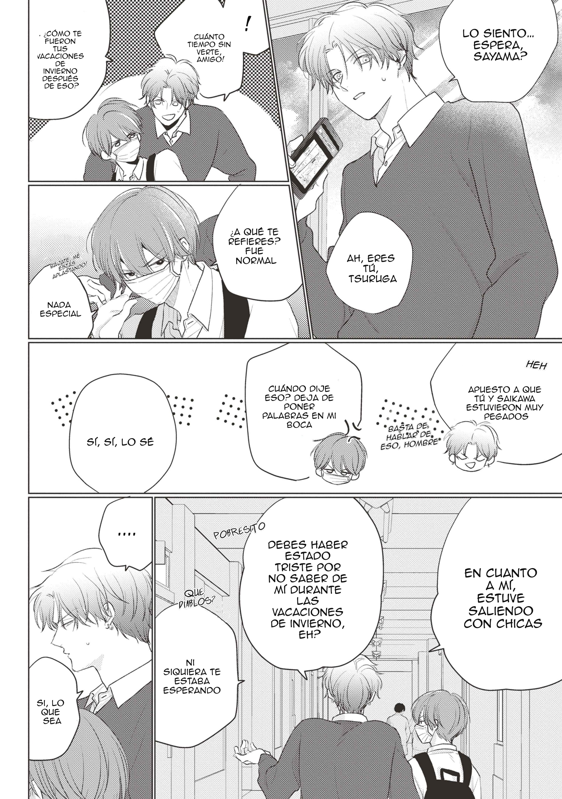 Mask danshi wa Koishitakunai no ni - Capítulo 2 - Página 4 - LectorTMOo