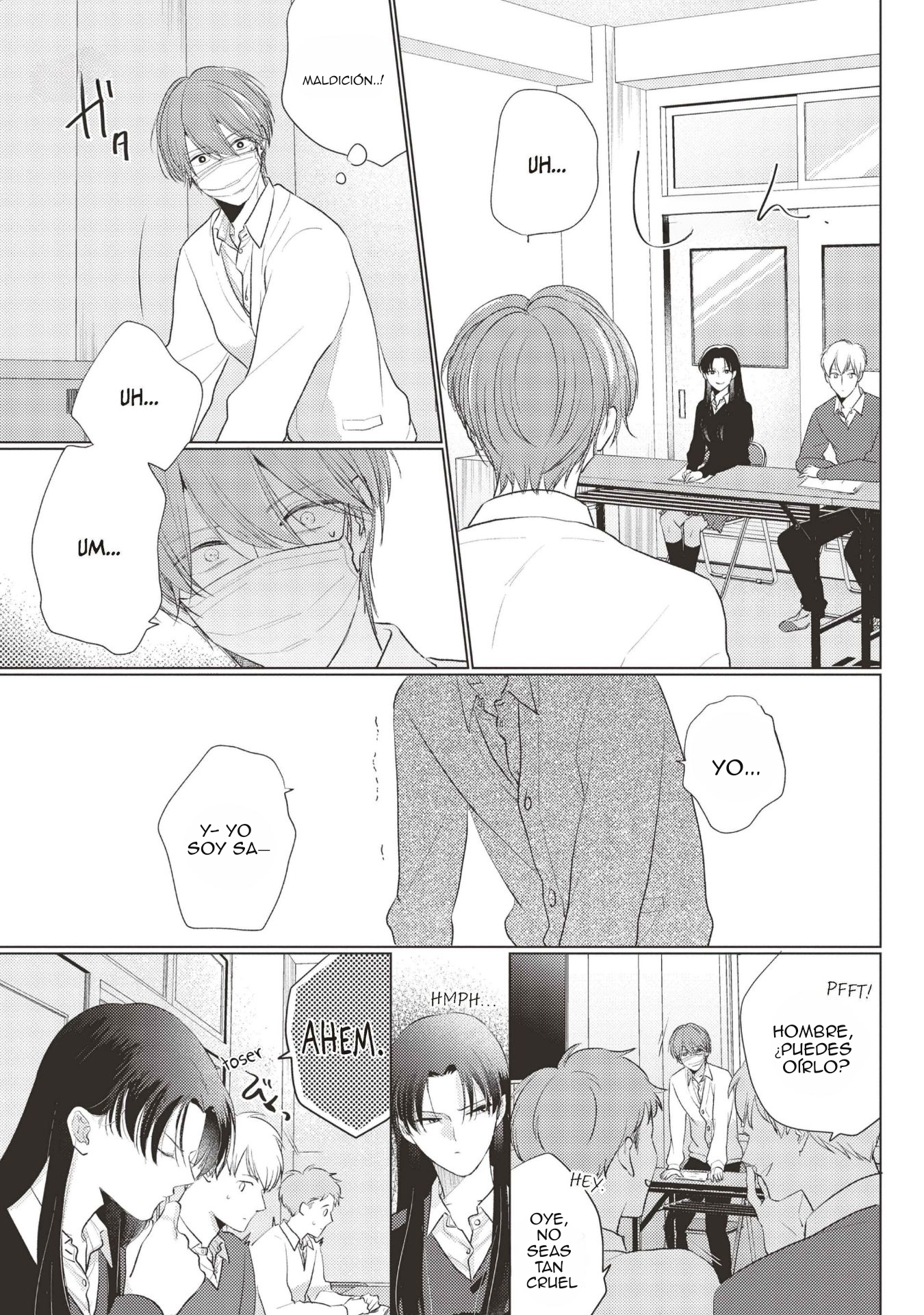 Mask danshi wa Koishitakunai no ni - Capítulo 2 - Página 9 - LectorTMOo
