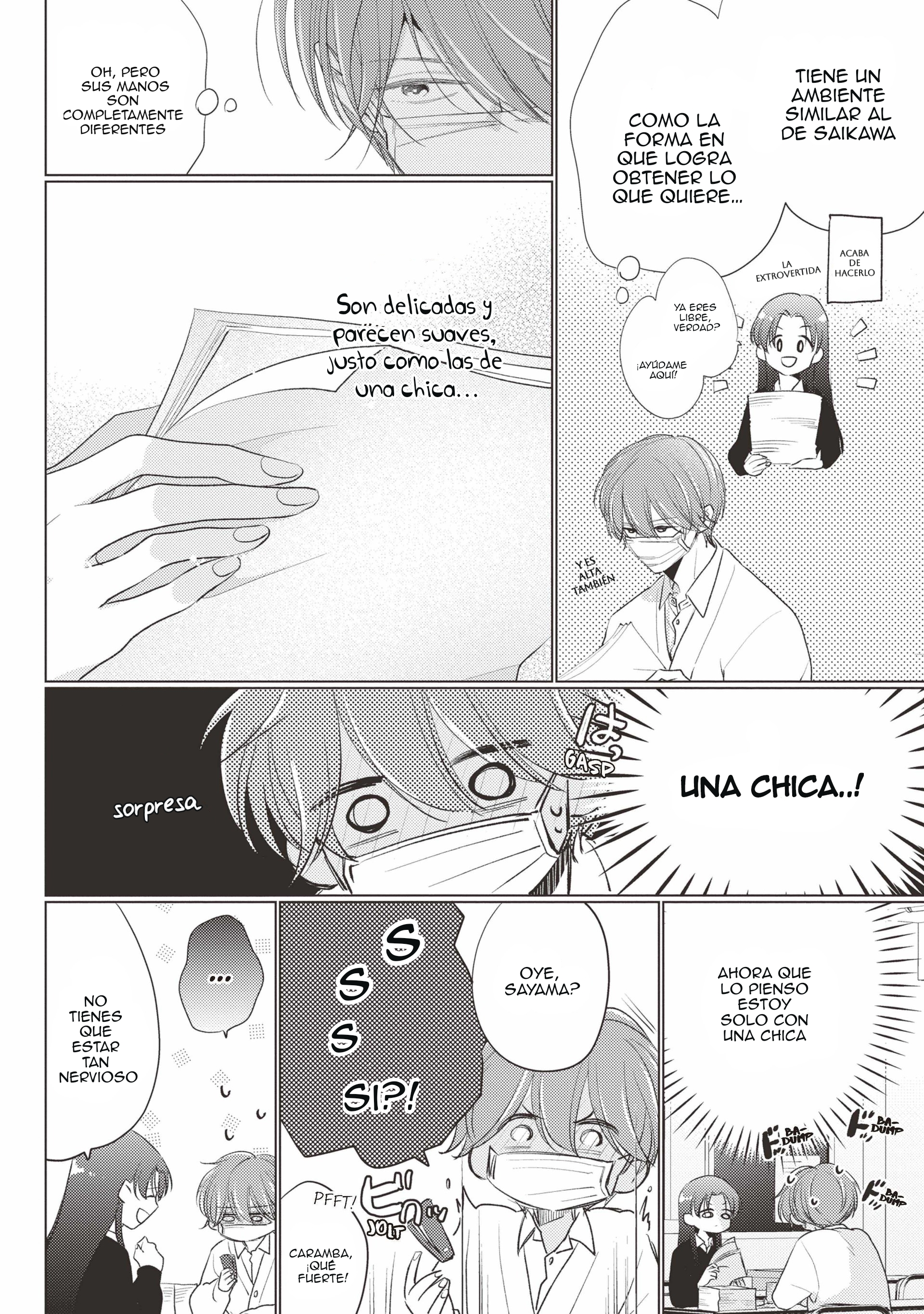 Mask danshi wa Koishitakunai no ni - Capítulo 3 - Página 2 - LectorTMOo