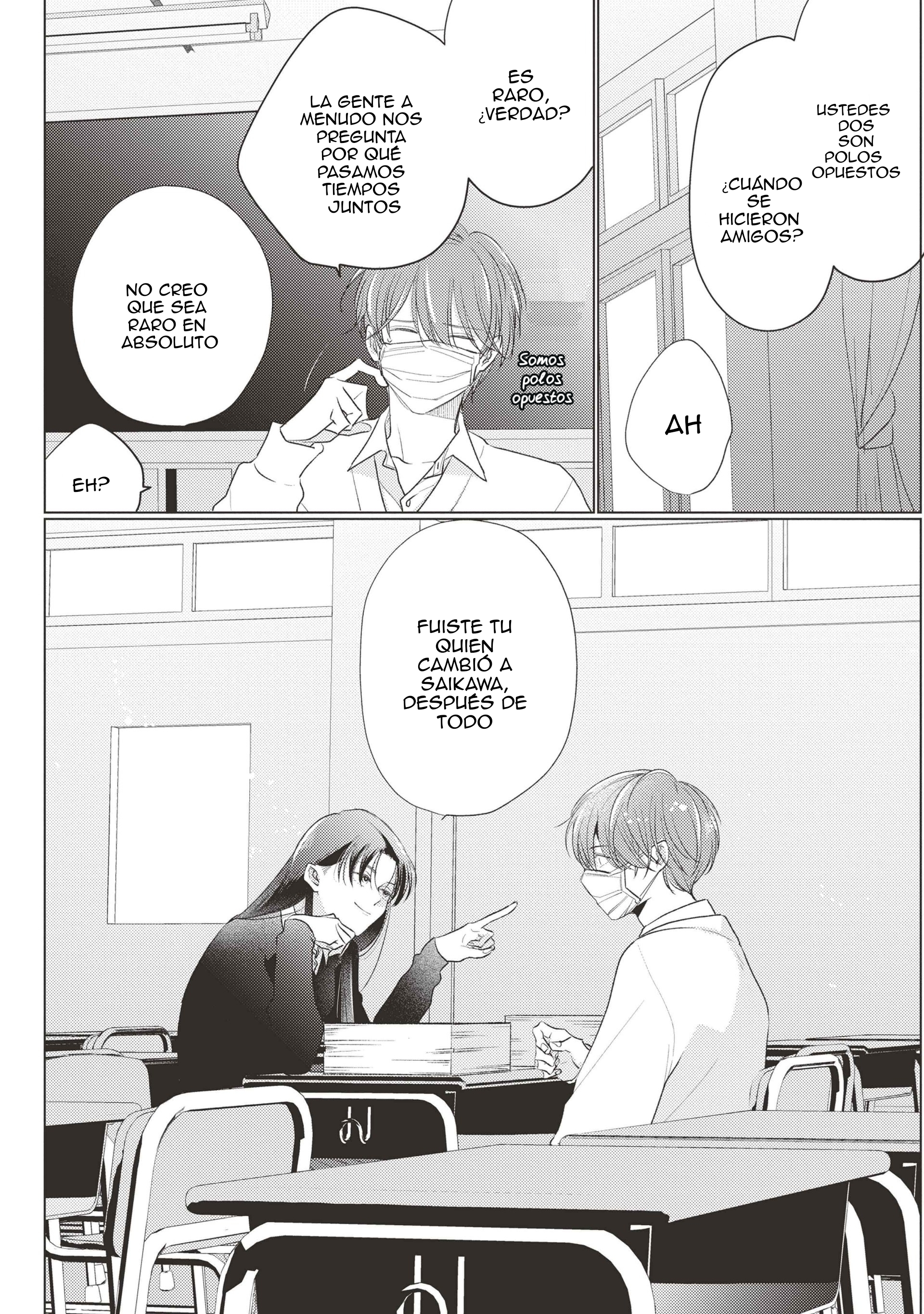 Mask danshi wa Koishitakunai no ni - Capítulo 3 - Página 4 - LectorTMOo