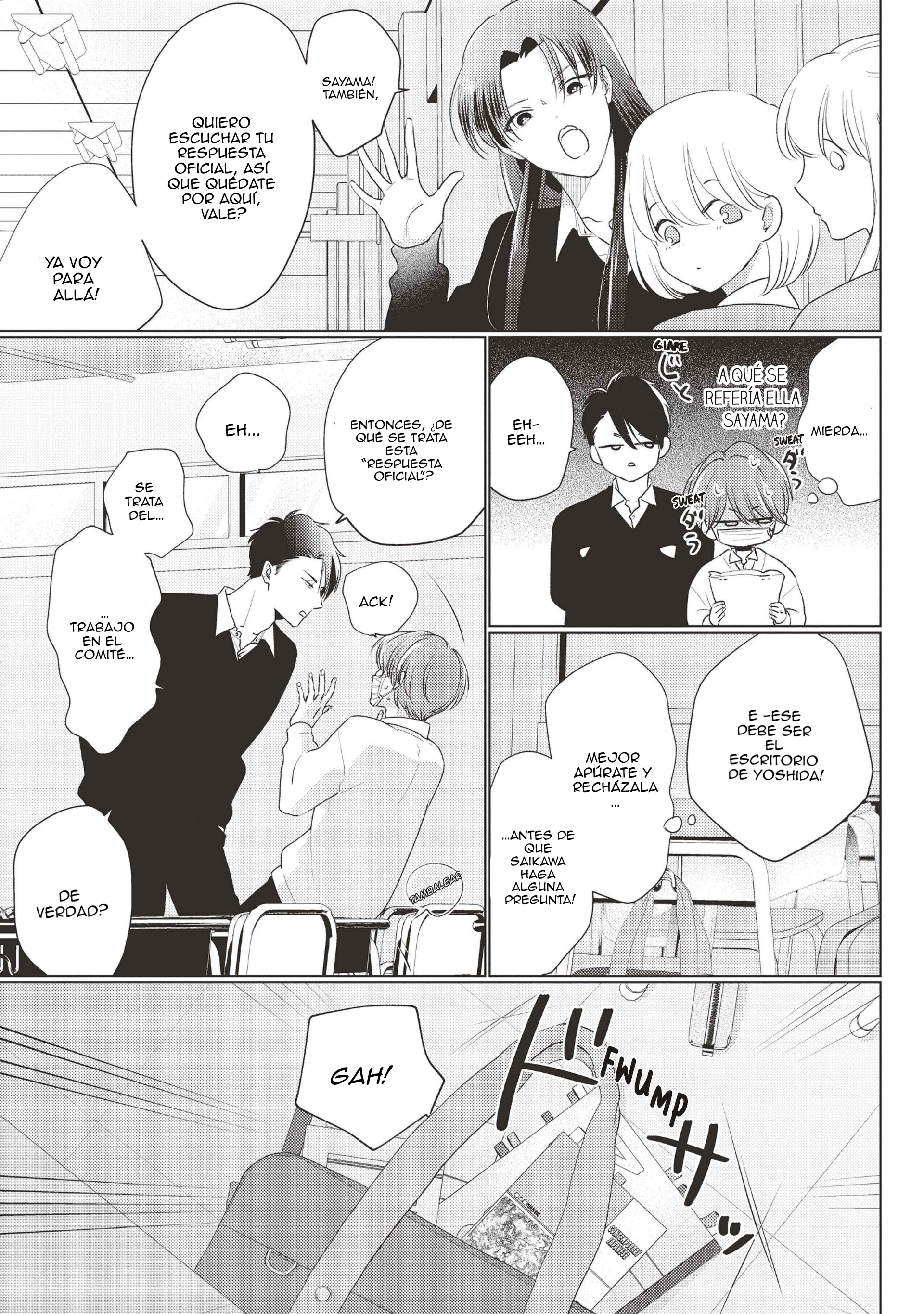 Mask danshi wa Koishitakunai no ni - Capítulo 4 - Página 11 - LectorTMOo