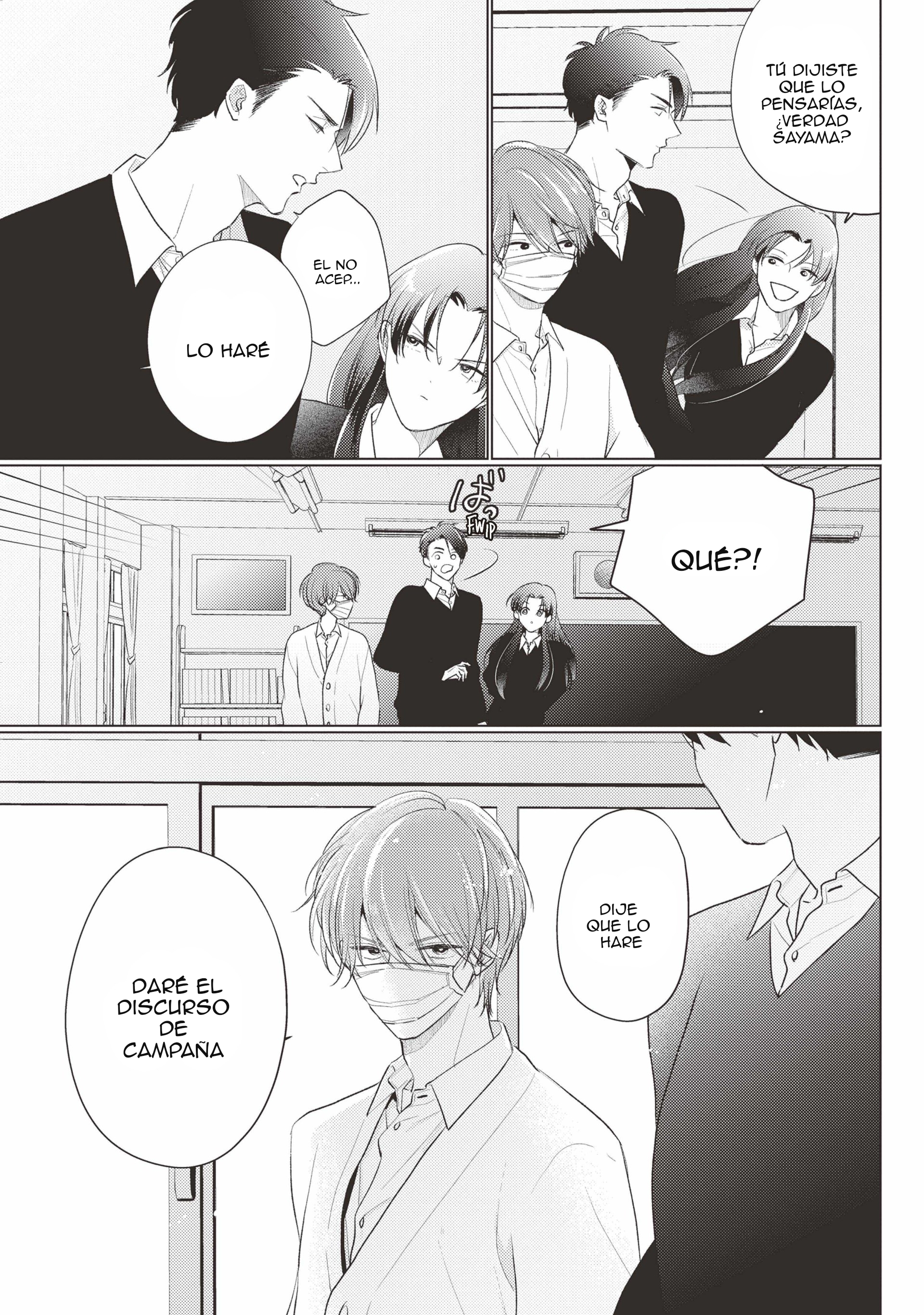 Mask danshi wa Koishitakunai no ni - Capítulo 4 - Página 15 - LectorTMOo