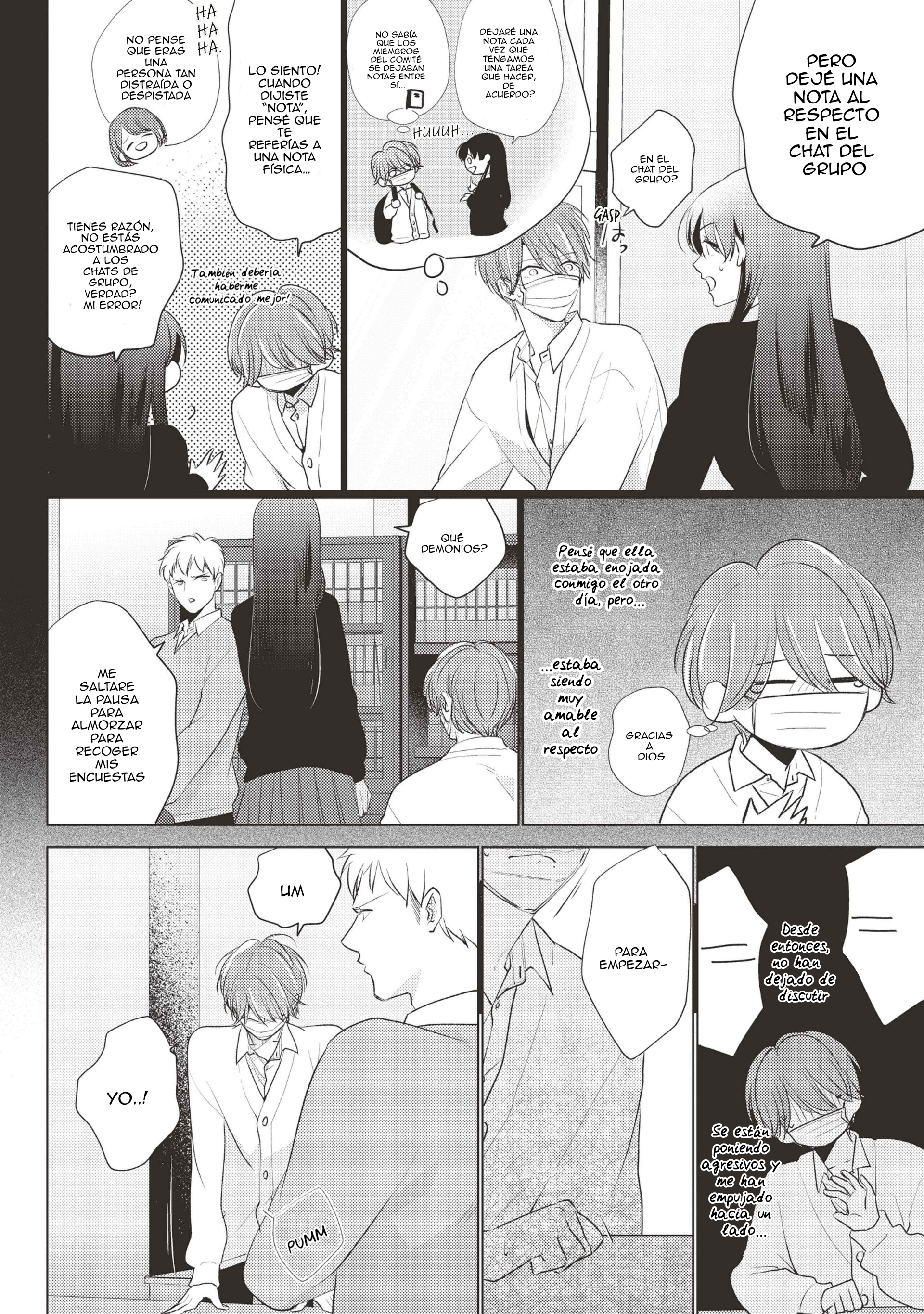 Mask danshi wa Koishitakunai no ni - Capítulo 4 - Página 2 - LectorTMOo