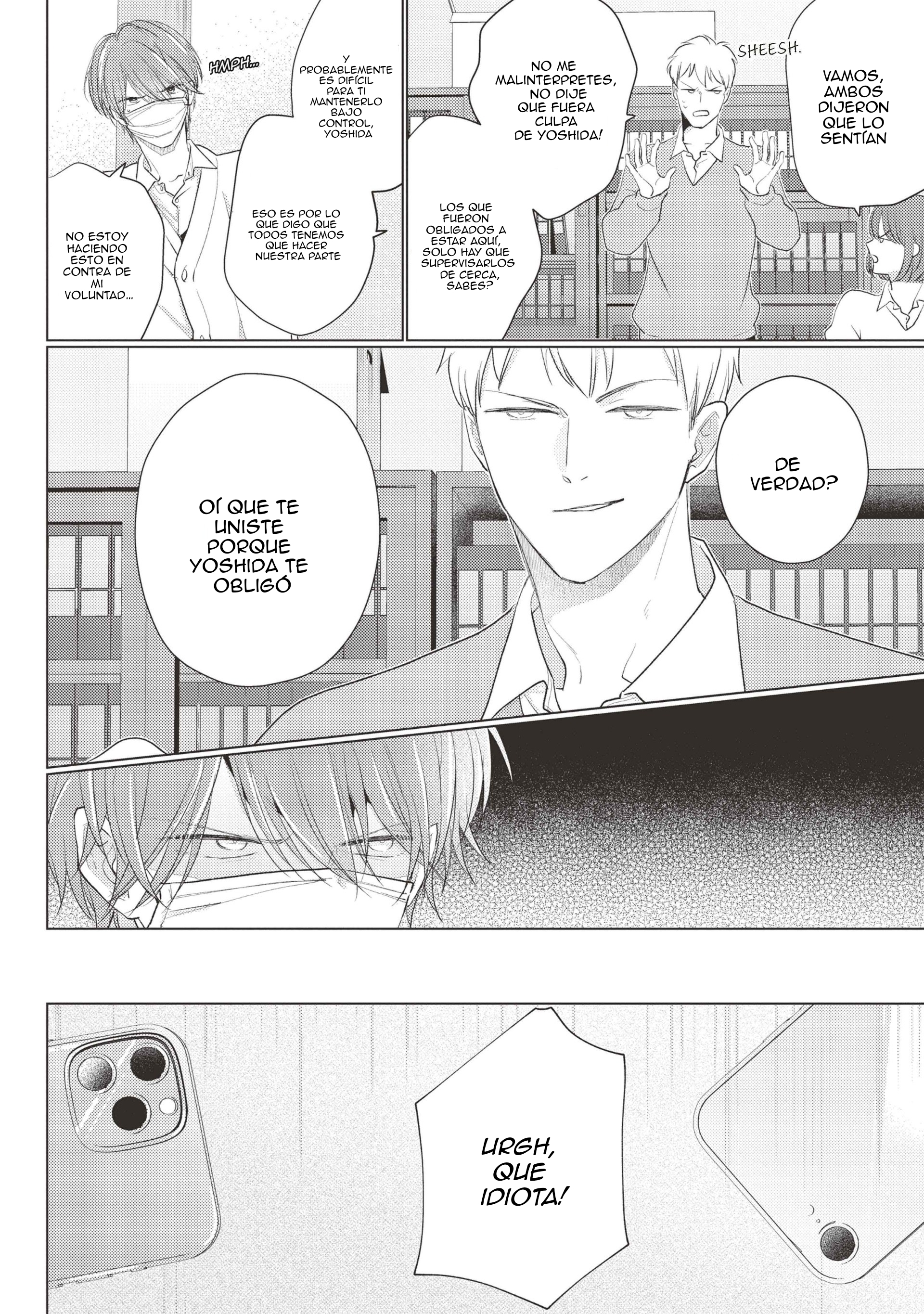 Mask danshi wa Koishitakunai no ni - Capítulo 4 - Página 4 - LectorTMOo