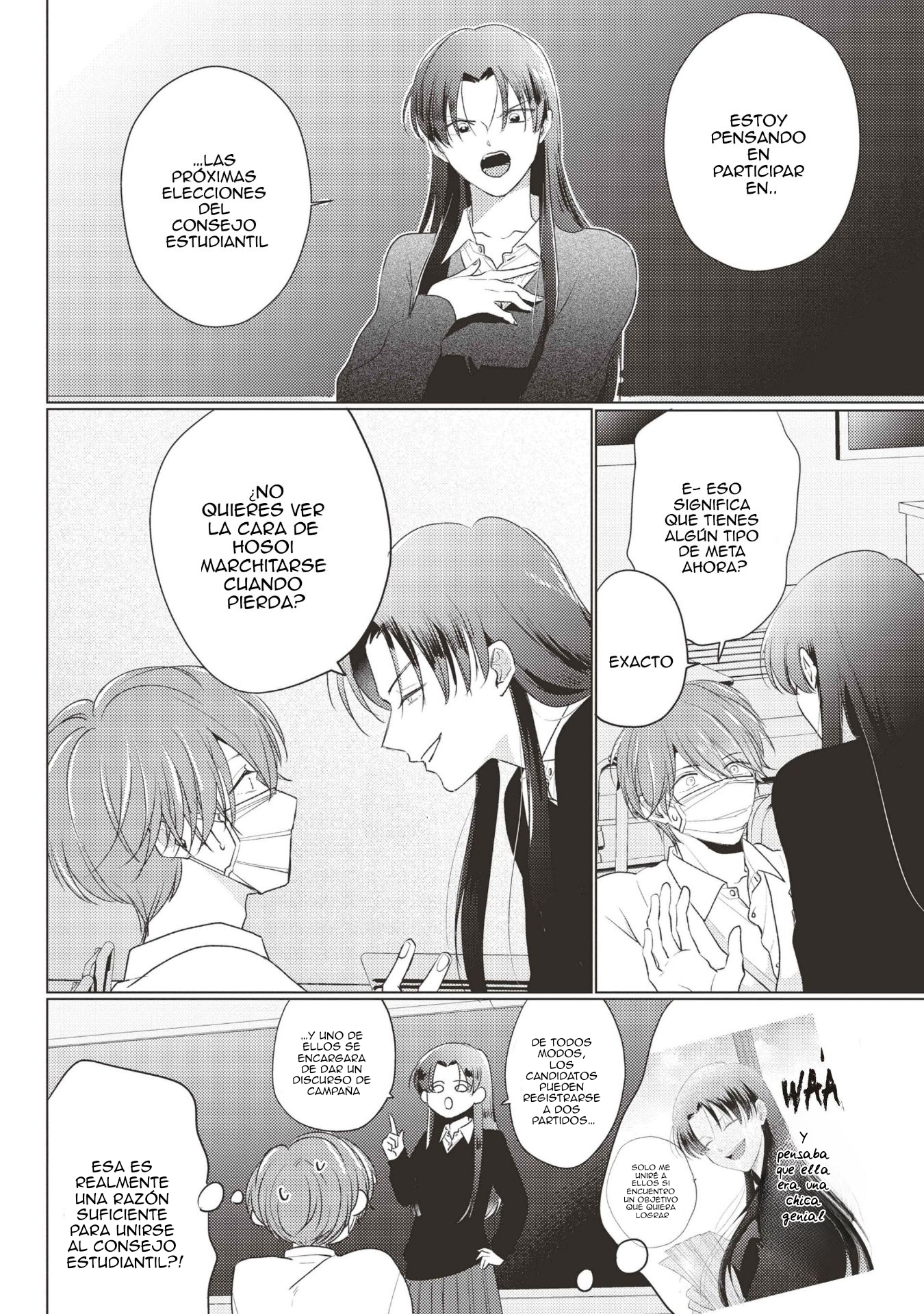 Mask danshi wa Koishitakunai no ni - Capítulo 4 - Página 6 - LectorTMOo