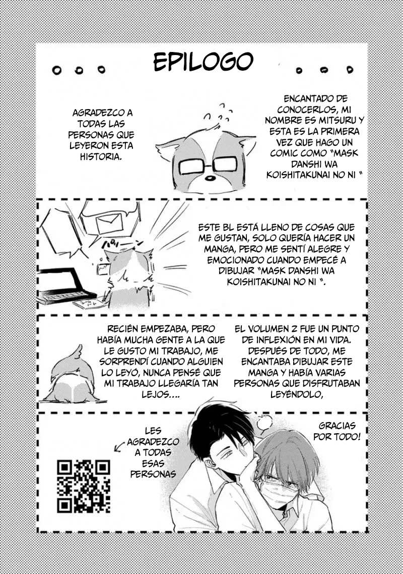 Mask danshi wa Koishitakunai no ni - Capítulo 5.5 - Página 26 - LectorTMOo