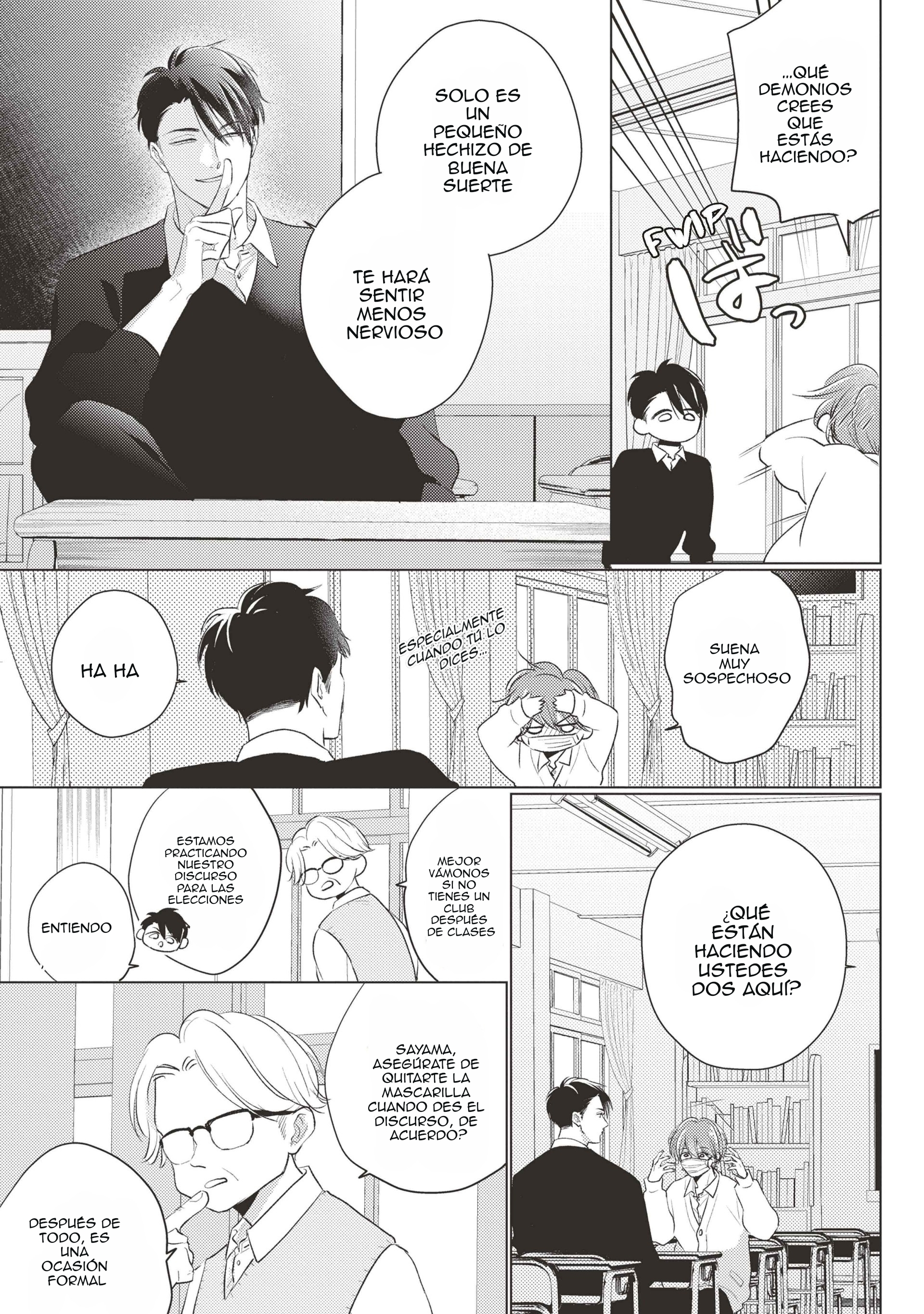 Mask danshi wa Koishitakunai no ni - Capítulo 6 - Página 12 - LectorTMOo