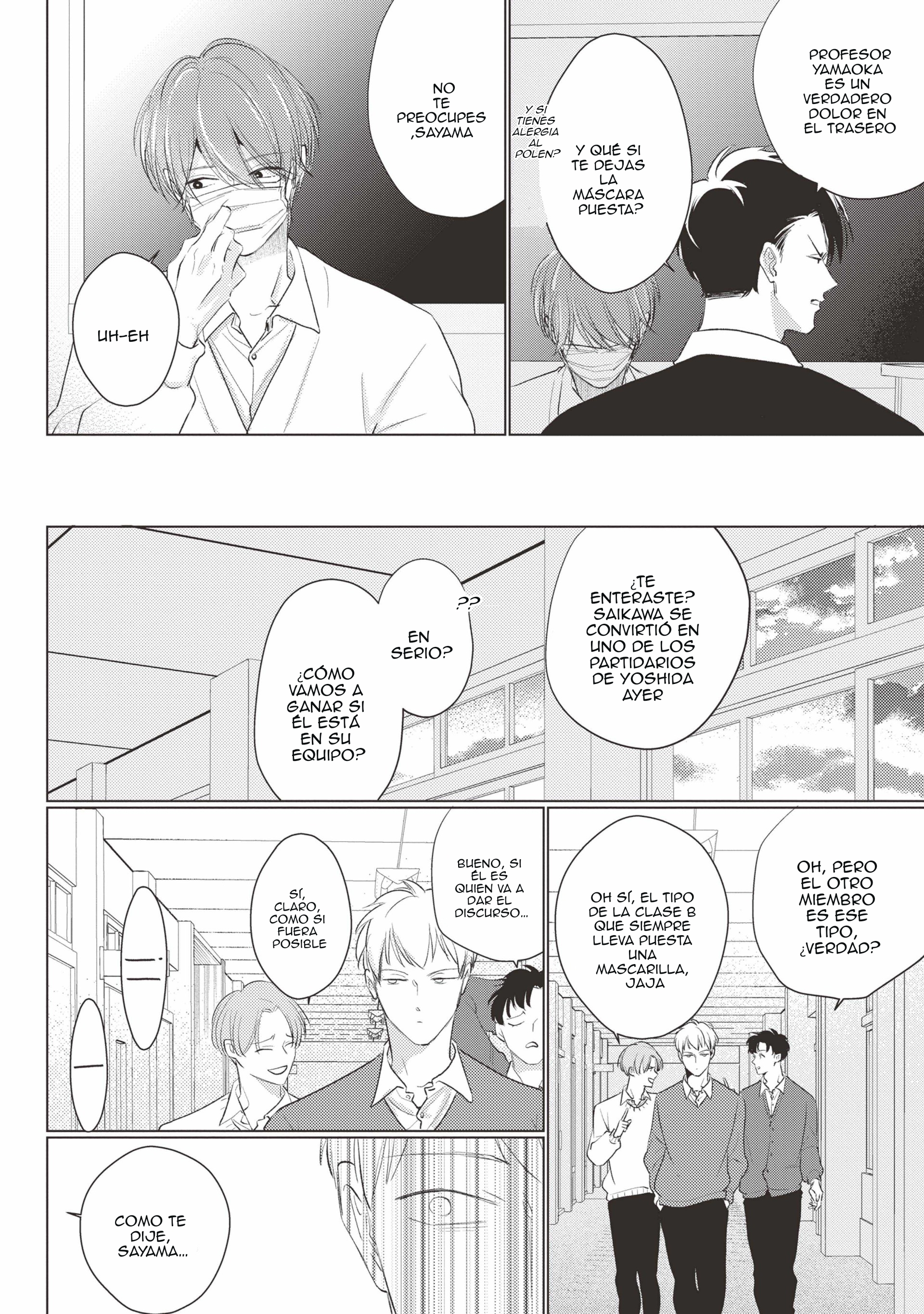 Mask danshi wa Koishitakunai no ni - Capítulo 6 - Página 13 - LectorTMOo