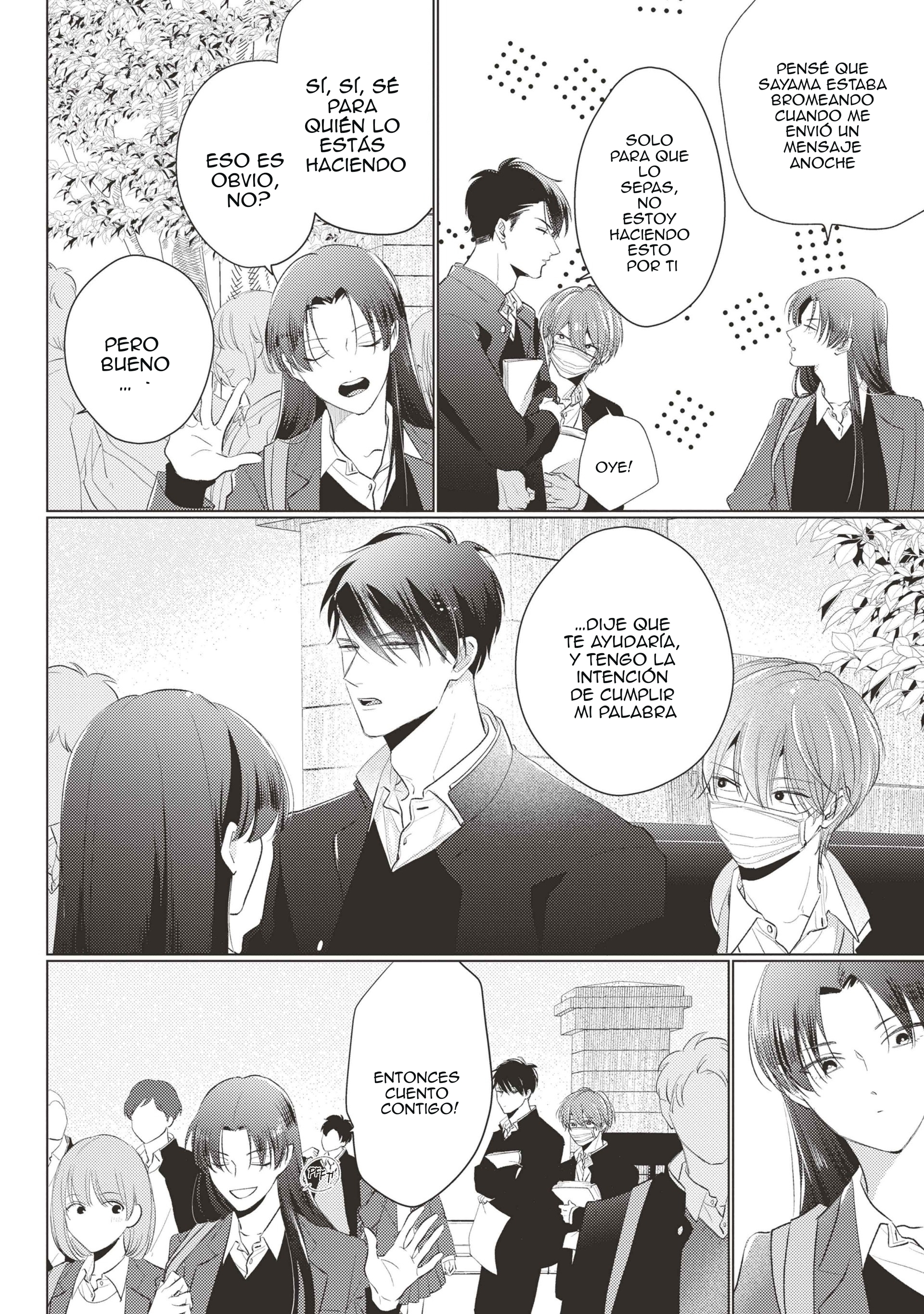 Mask danshi wa Koishitakunai no ni - Capítulo 6 - Página 2 - LectorTMOo