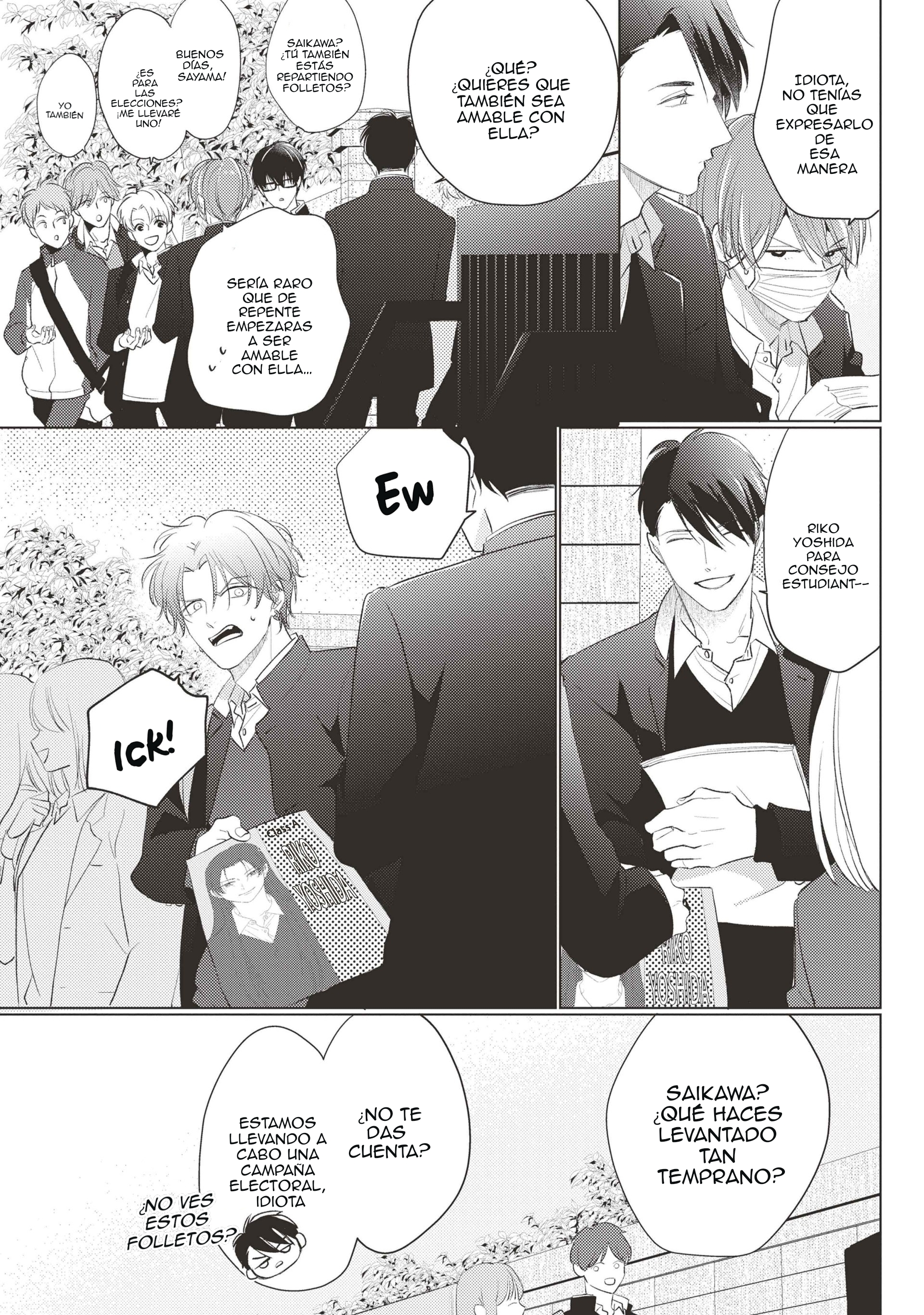 Mask danshi wa Koishitakunai no ni - Capítulo 6 - Página 3 - LectorTMOo