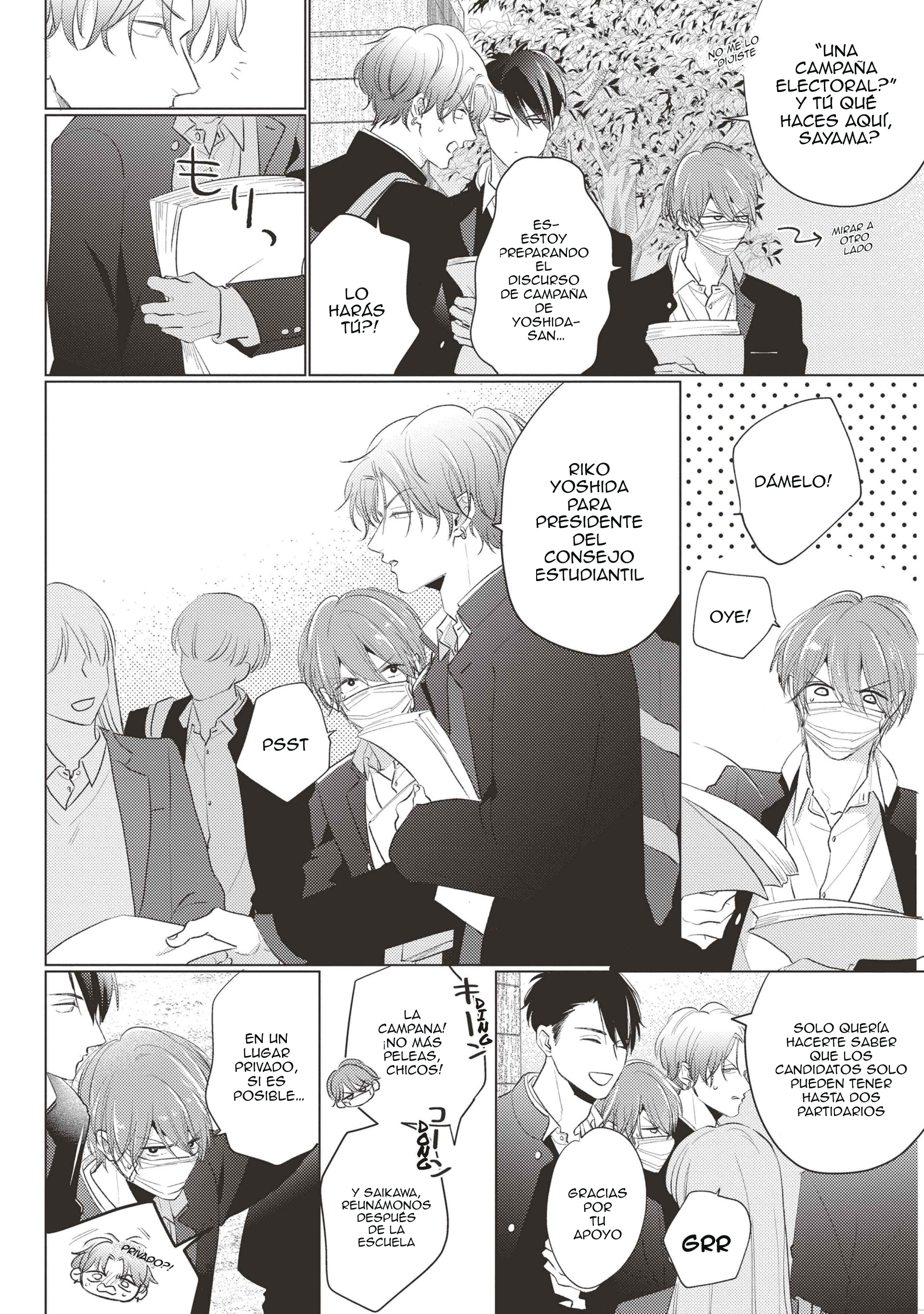 Mask danshi wa Koishitakunai no ni - Capítulo 6 - Página 4 - LectorTMOo