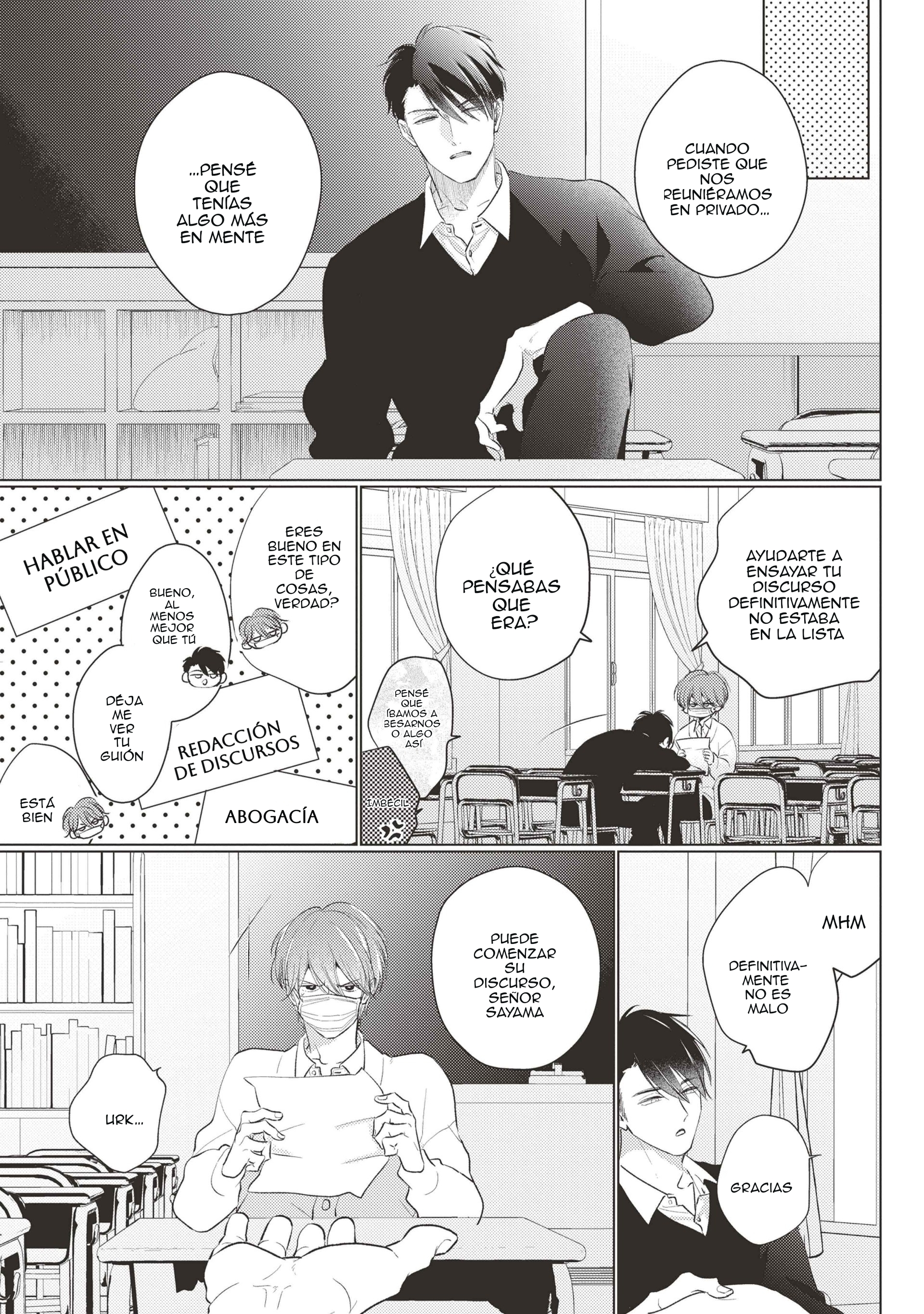 Mask danshi wa Koishitakunai no ni - Capítulo 6 - Página 5 - LectorTMOo