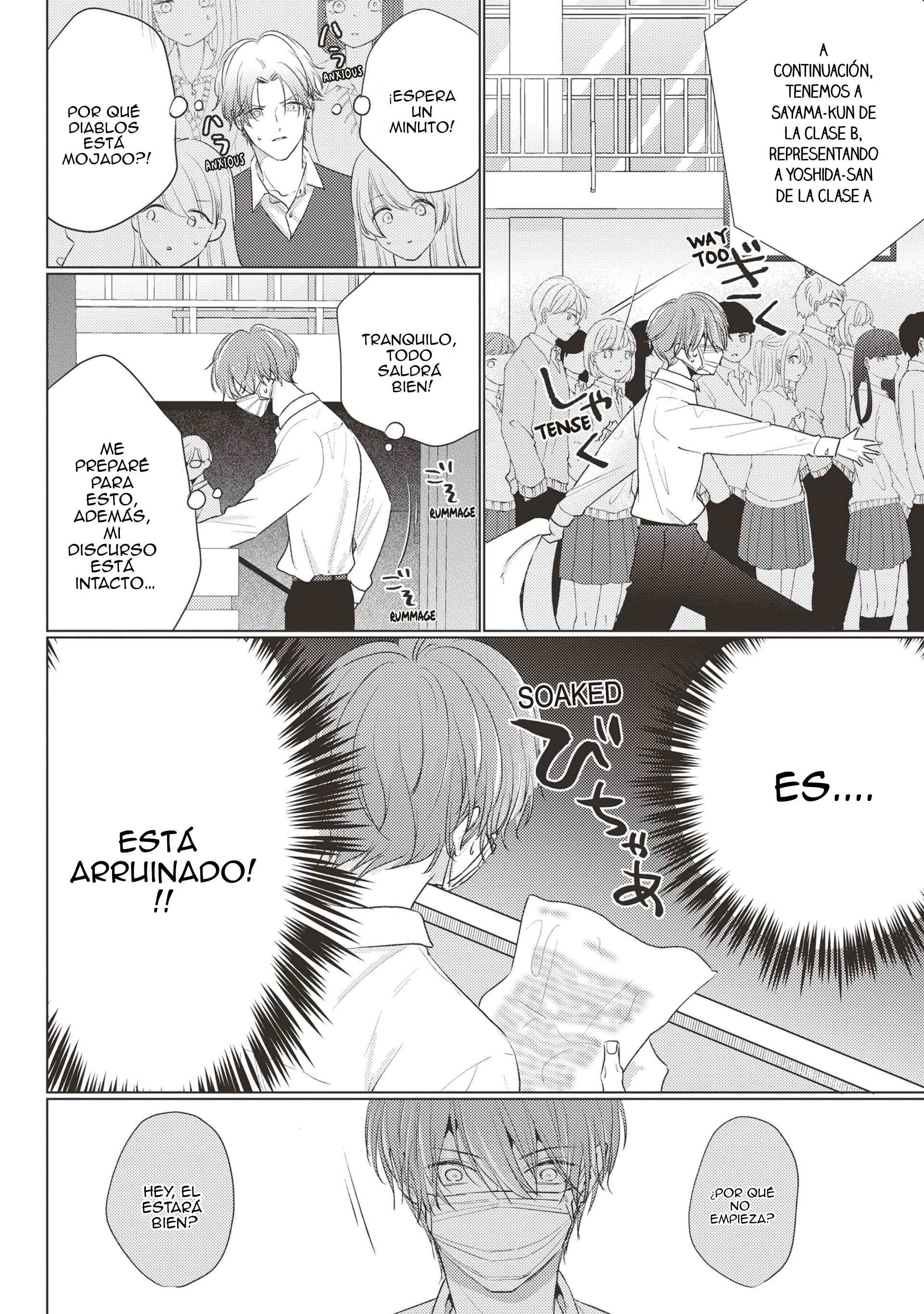 Mask danshi wa Koishitakunai no ni - Capítulo 8 - Página 3 - LectorTMOo