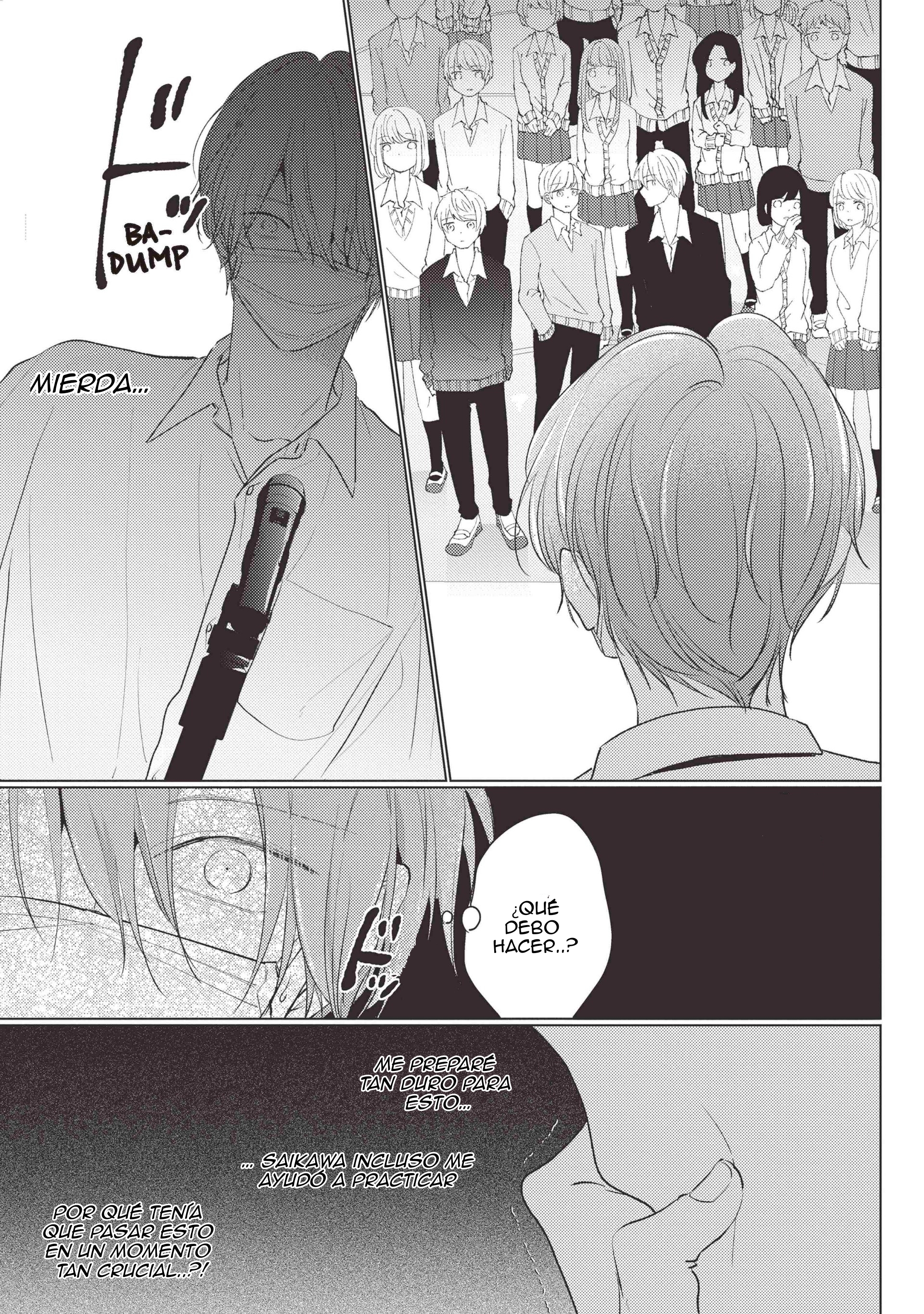 Mask danshi wa Koishitakunai no ni - Capítulo 8 - Página 4 - LectorTMOo