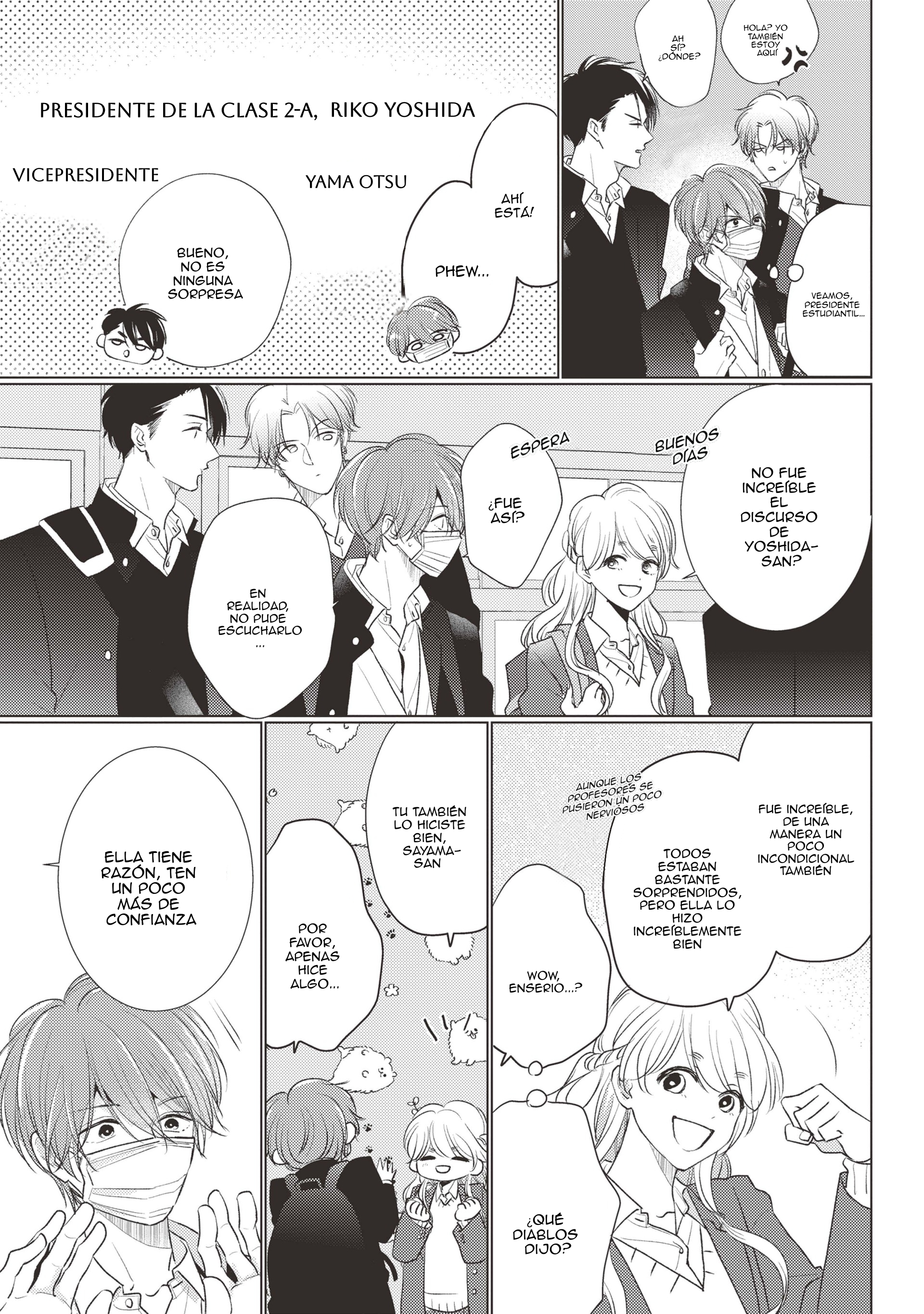 Mask danshi wa Koishitakunai no ni - Capítulo 9 - Página 10 - LectorTMOo