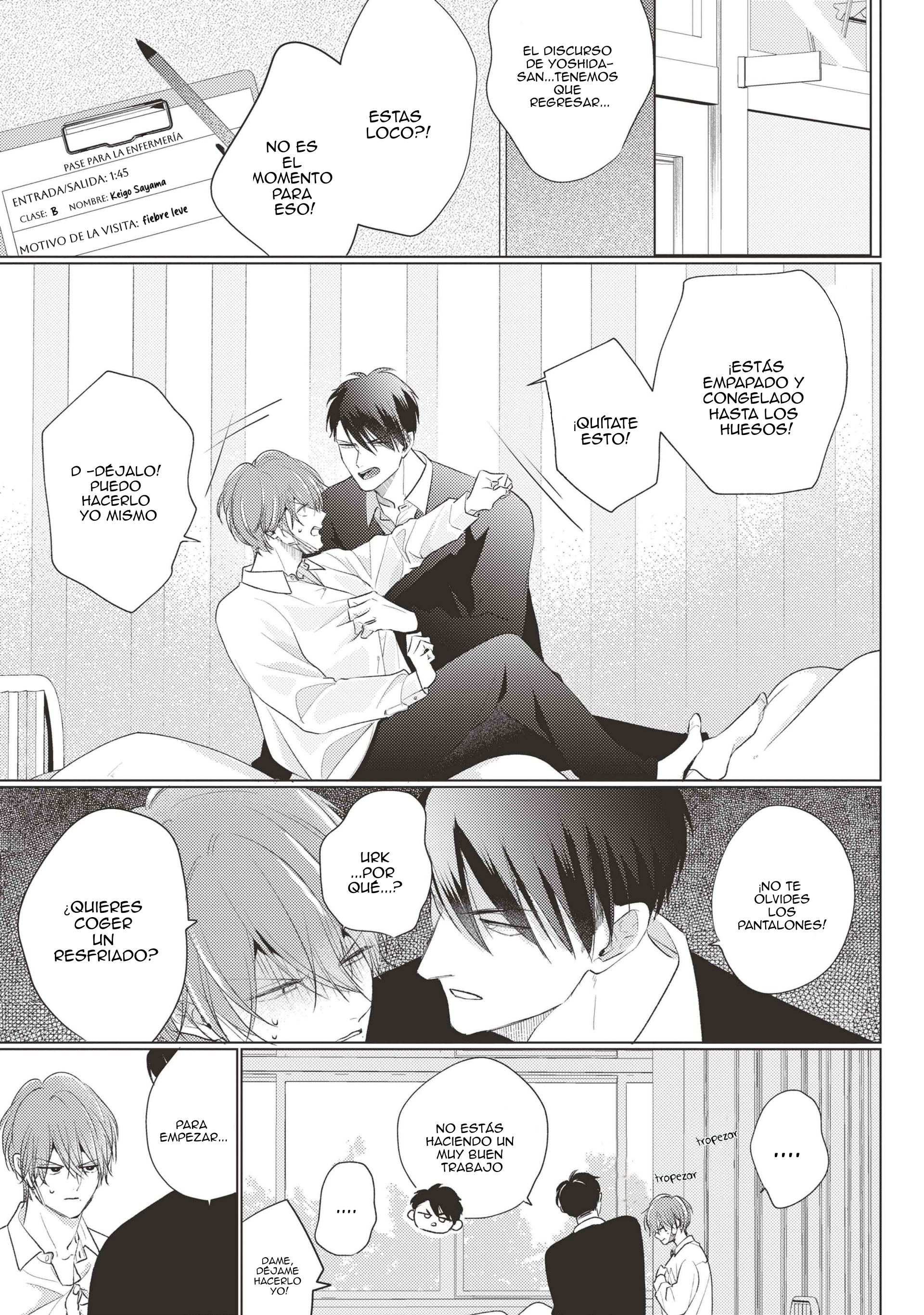 Mask danshi wa Koishitakunai no ni - Capítulo 9 - Página 4 - LectorTMOo