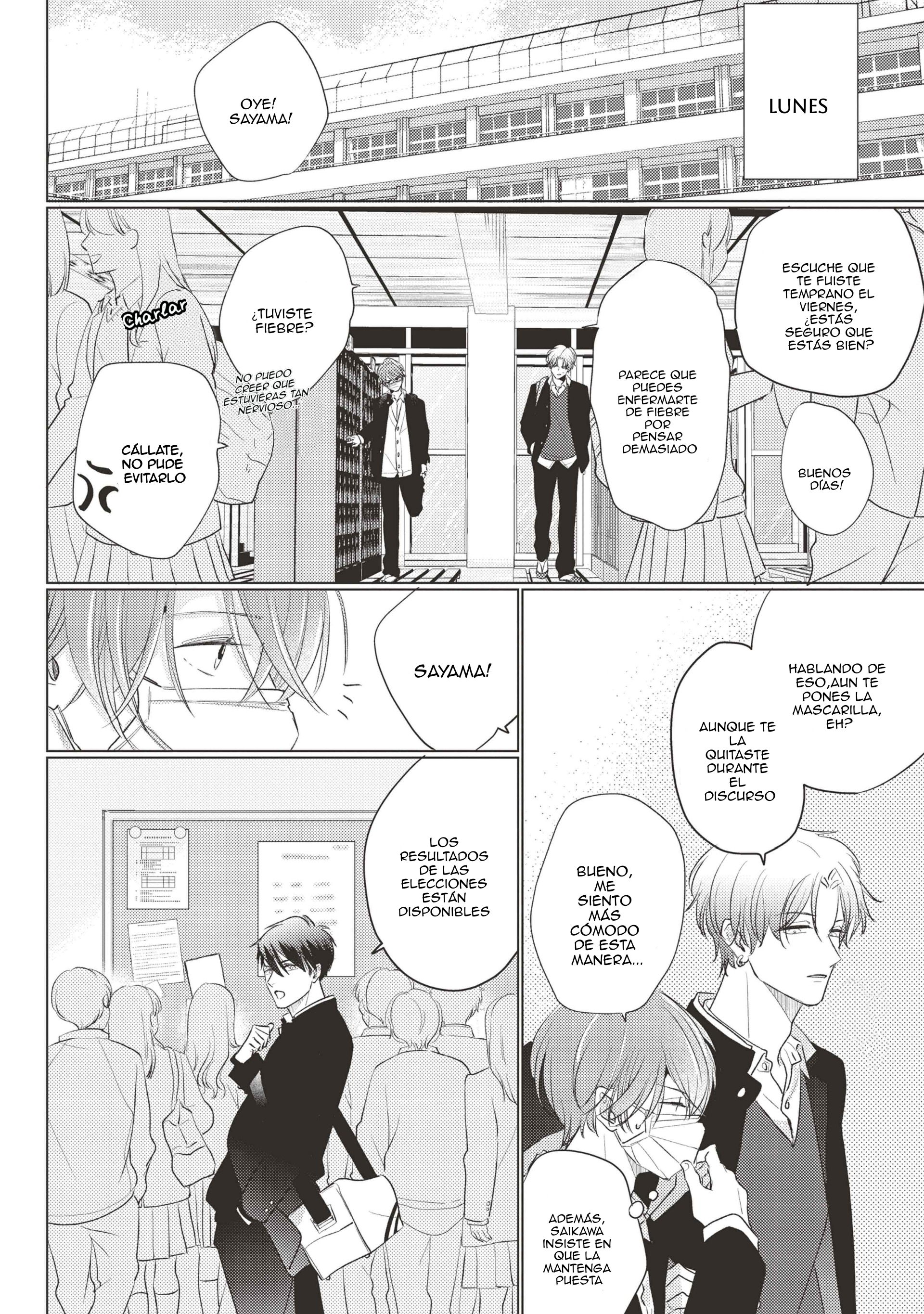 Mask danshi wa Koishitakunai no ni - Capítulo 9 - Página 9 - LectorTMOo