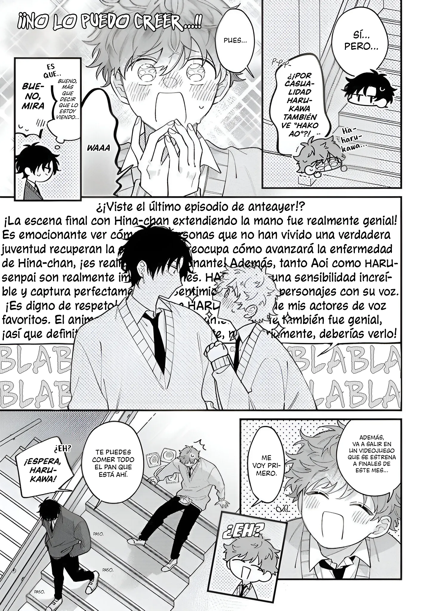 Me enamoro de ti a través de mis Oídos - Capítulo 2.2 - Página 1 - LectorTMOo