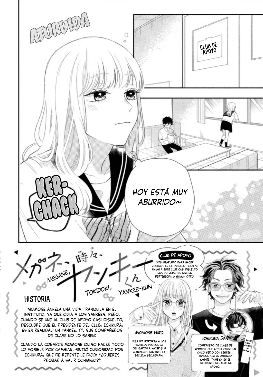 Megane, Tokidoki, Yankee-kun - Capítulo 6 - Página 22 - LectorTMOo