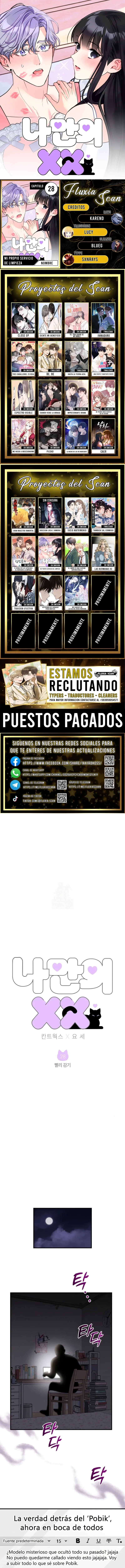 Mi propio servicio de limpieza - Capítulo 28 - Página 1 - LectorTMOo