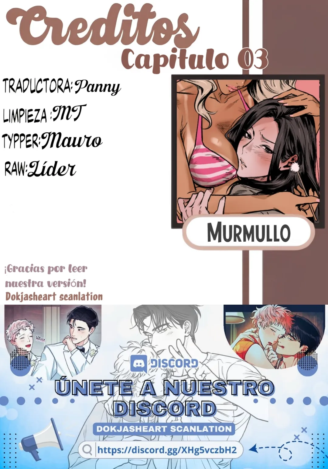 Murmullo - Capítulo 3 - Página 1 - LectorTMOo
