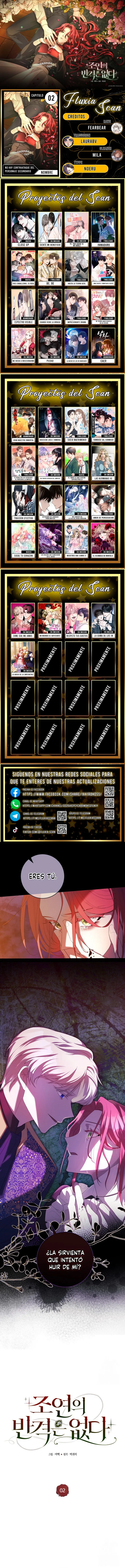 No hay contraataque del personaje secundario capítulo 2 página 1