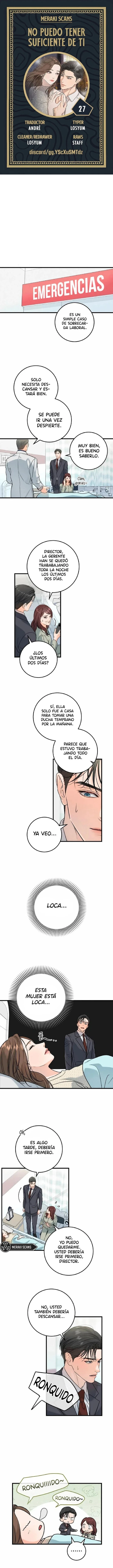 No me canso de ti - Capítulo 27 - Página 1 - LectorTMOo