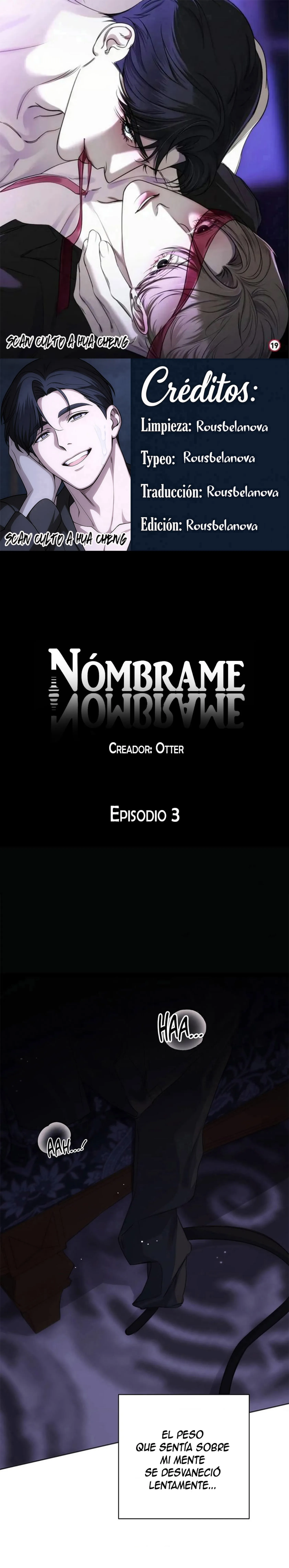 Nombrame - Capítulo 3 - Página 1 - LectorTMOo