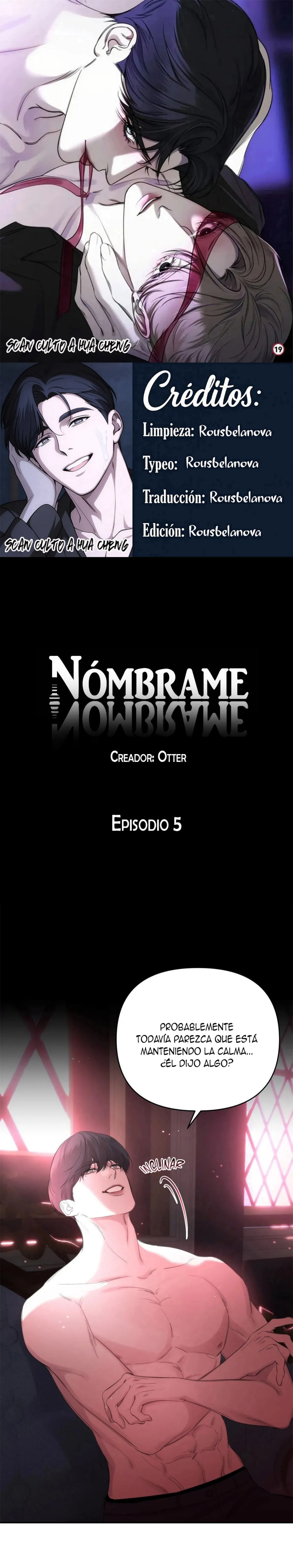 Nombrame - Capítulo 5 - Página 1 - LectorTMOo