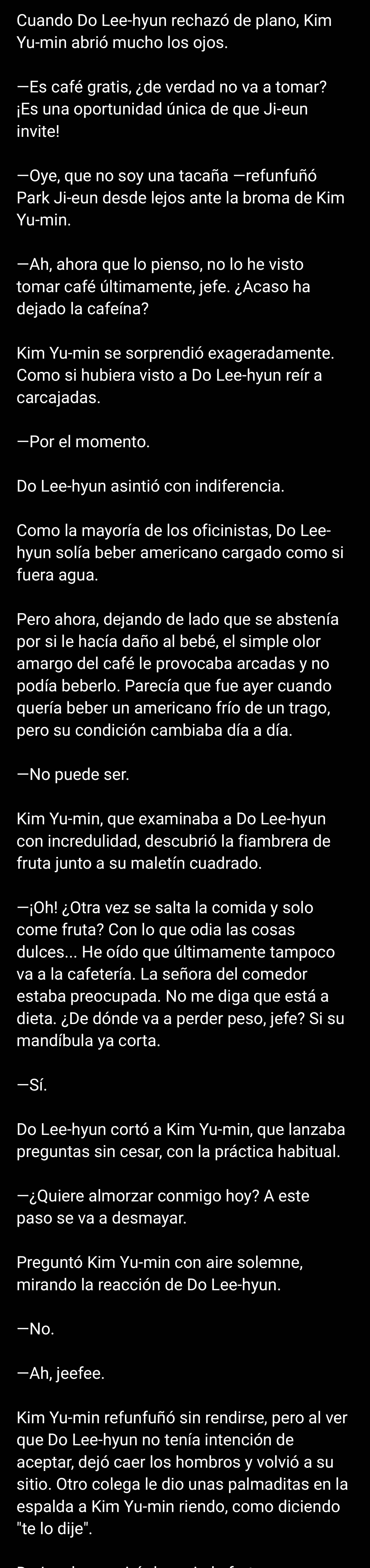 [NOVELA] BEBÉ ACCIDENTAL - Capítulo 3.2 - Página 8 - LectorTMOo