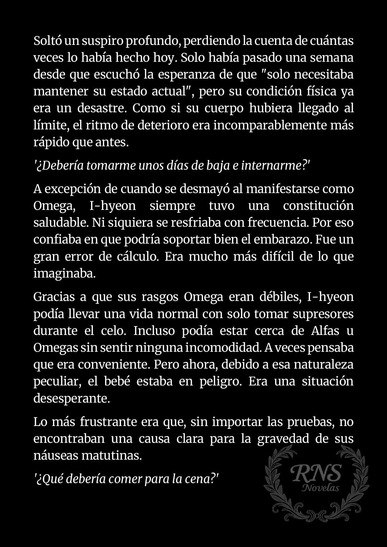 [NOVELA] BEBÉ ACCIDENTAL - Capítulo 5.1 - Página 4 - LectorTMOo