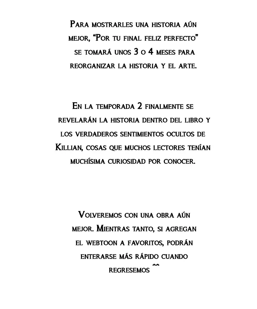 Por un final feliz perfecto - Capítulo 33 - Página 115 - LectorTMOo