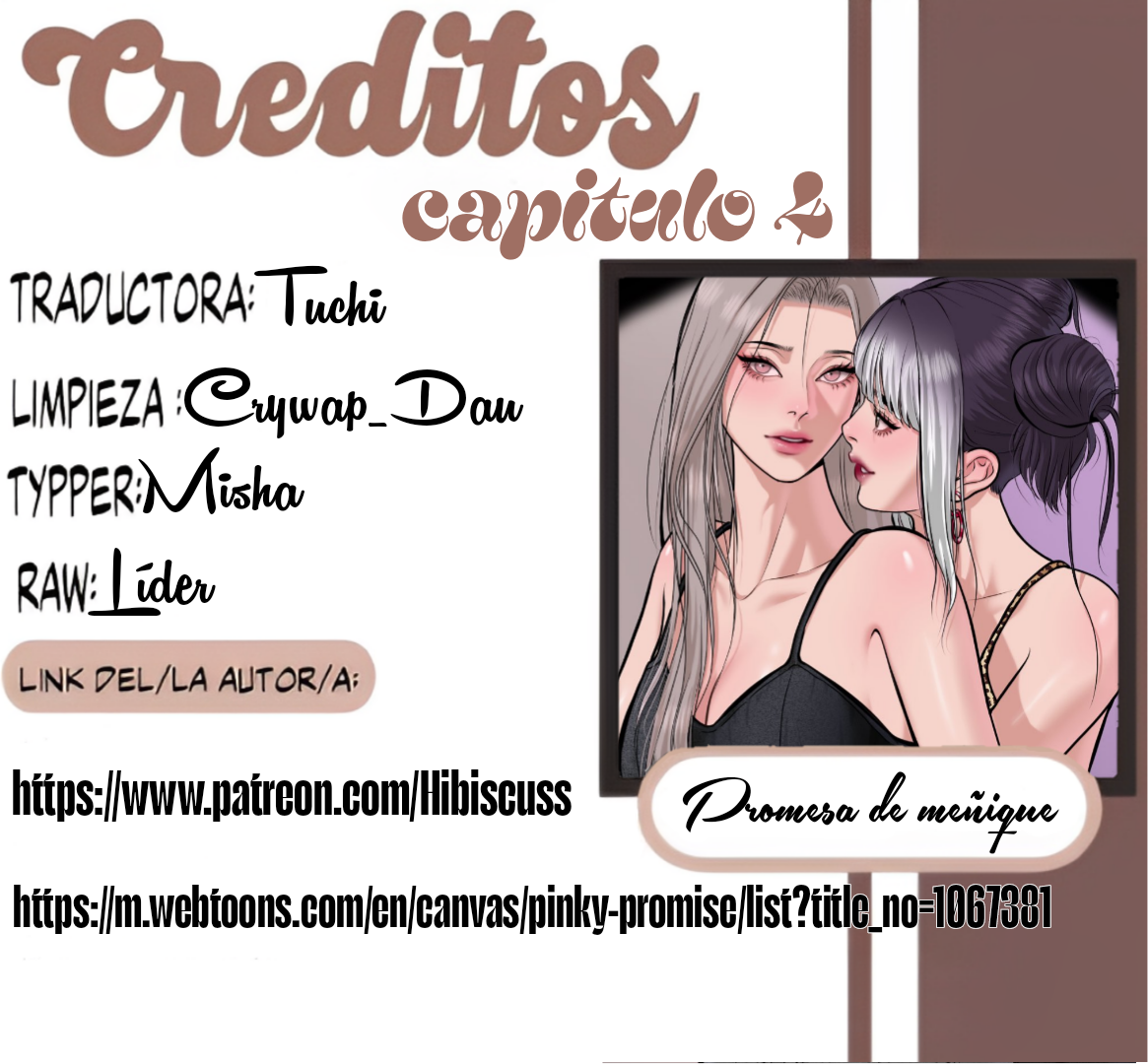 Promesa de meñique - Capítulo 4 - Página 1 - LectorTMOo