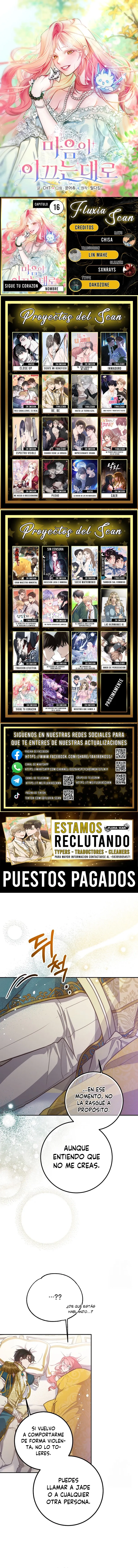 Sigue tu corazón - Capítulo 16 - Página 1 - LectorTMOo