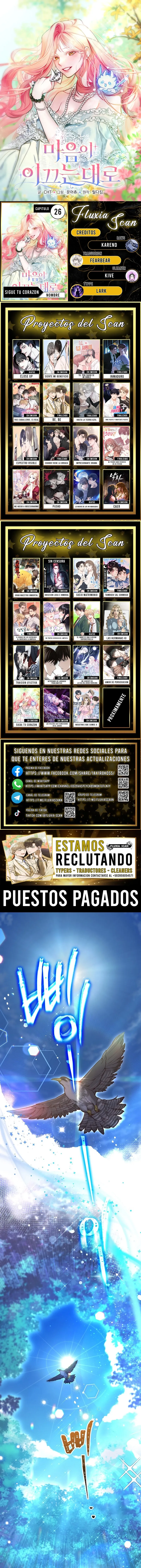 Sigue tu corazón - Capítulo 26 - Página 1 - LectorTMOo