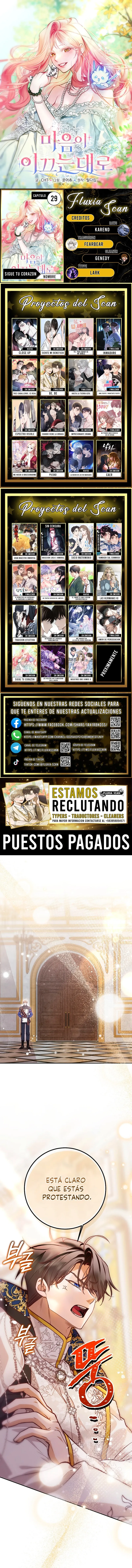 Sigue tu corazón - Capítulo 29 - Página 1 - LectorTMOo