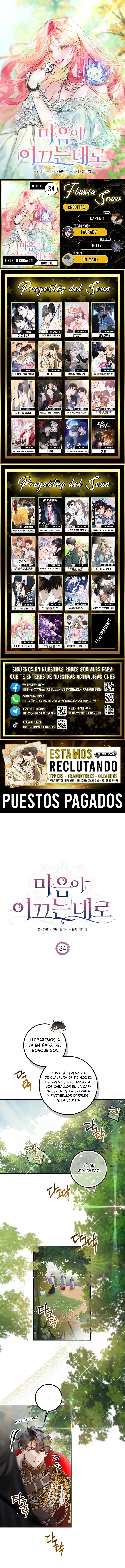 Sigue tu corazón - Capítulo 34 - Página 1 - LectorTMOo
