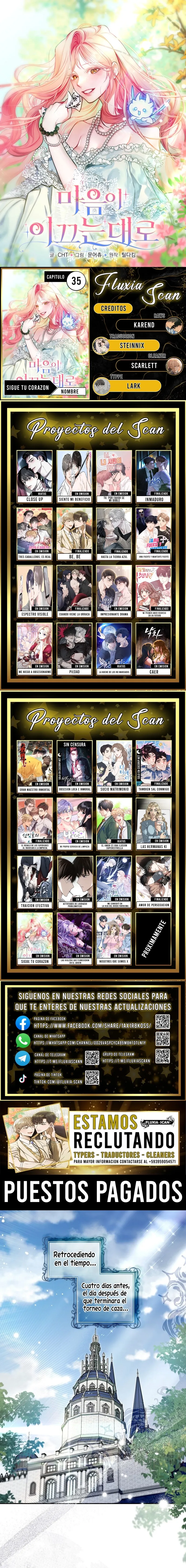 Sigue tu corazón - Capítulo 35 - Página 1 - LectorTMOo