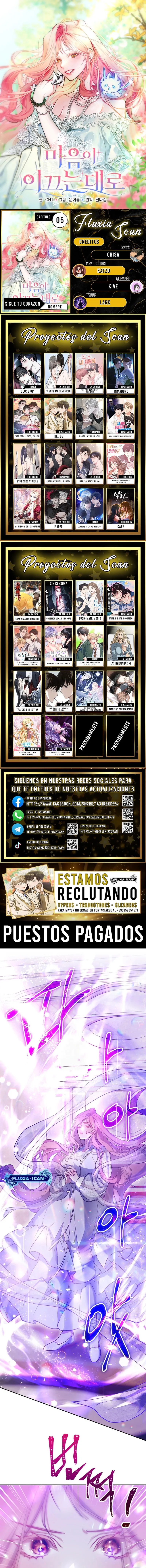 Sigue tu corazón - Capítulo 5 - Página 1 - LectorTMOo