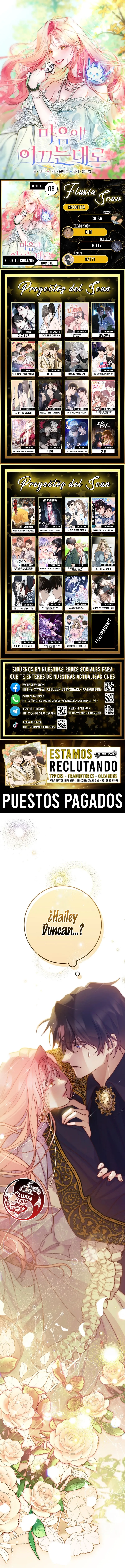 Sigue tu corazón - Capítulo 8 - Página 1 - LectorTMOo
