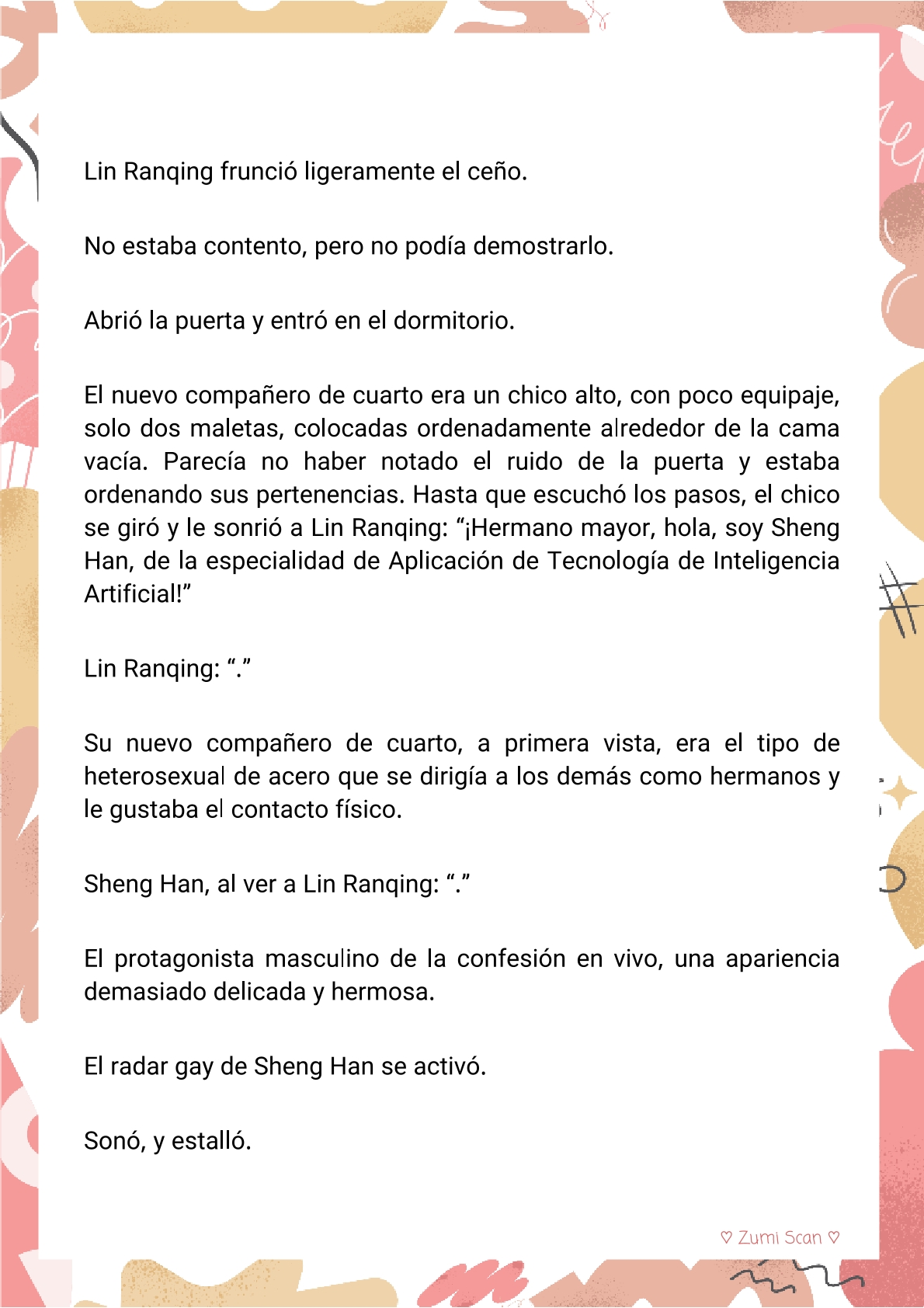 Soy hetero, pero mi compañero de cuarto travestido huele muy bien - Capítulo 1 - Página 13 - LectorTMOo