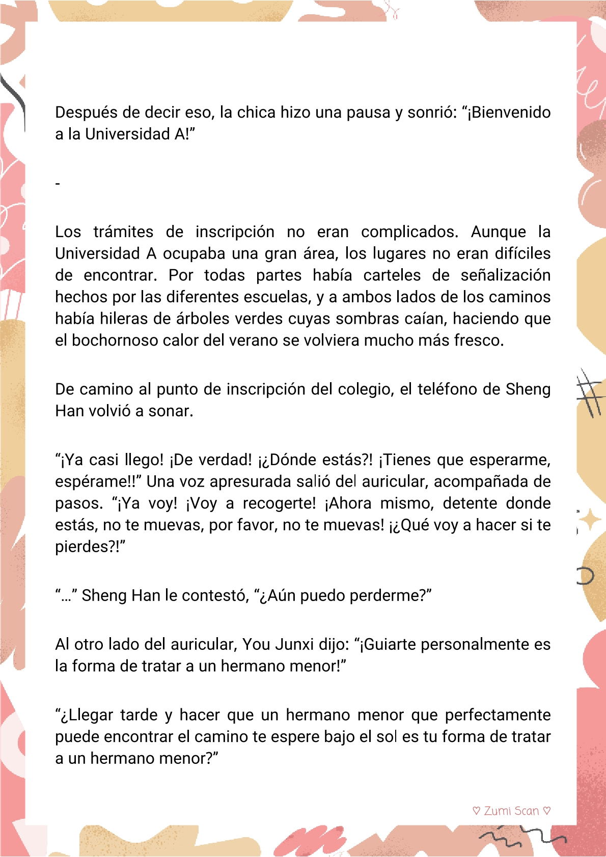 Soy hetero, pero mi compañero de cuarto travestido huele muy bien - Capítulo 1 - Página 4 - LectorTMOo